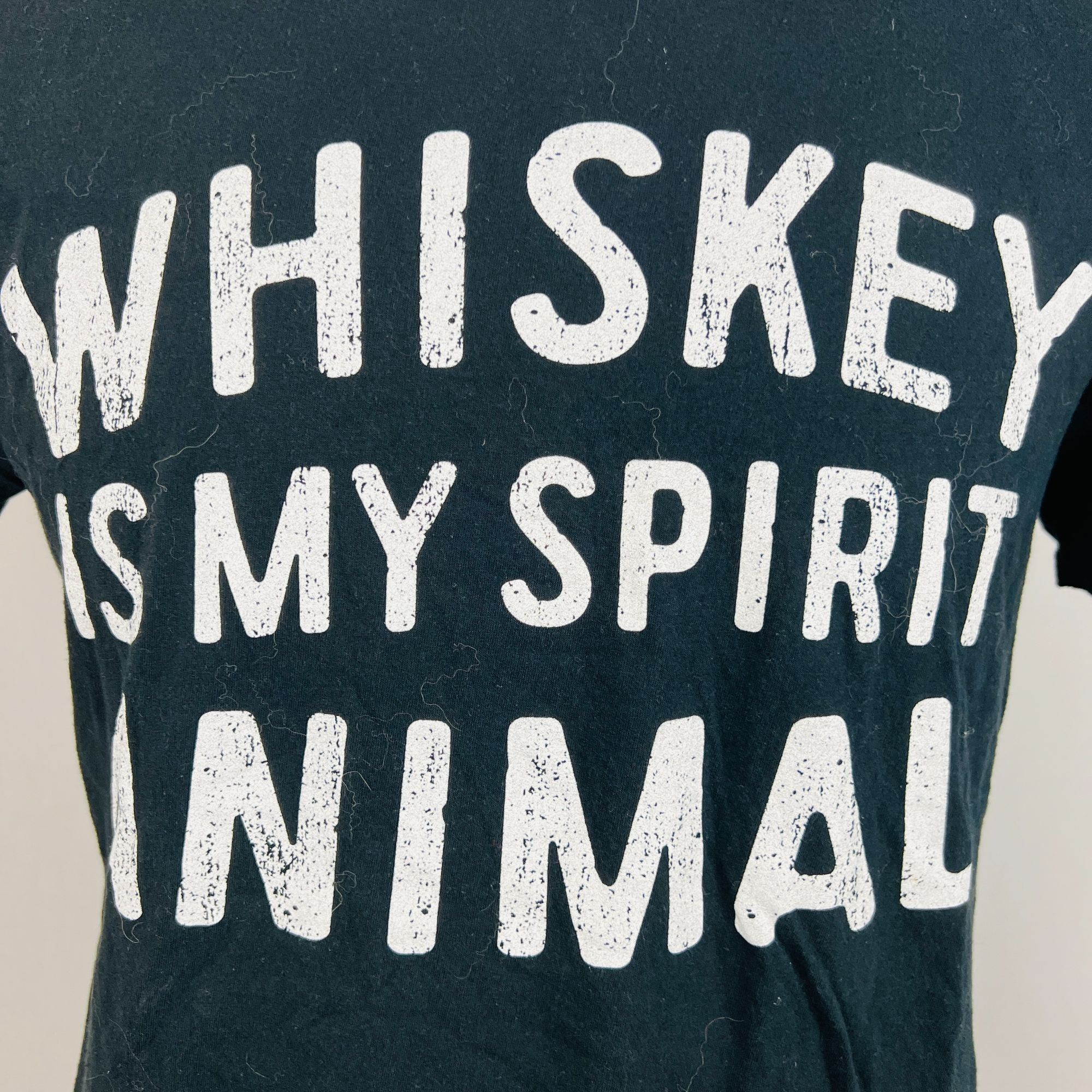 Designer Whiskey Is My Spirit Animal T-Shirt Shirt Size US L / EU 52-54 / 3 - 2 Thumbnail
