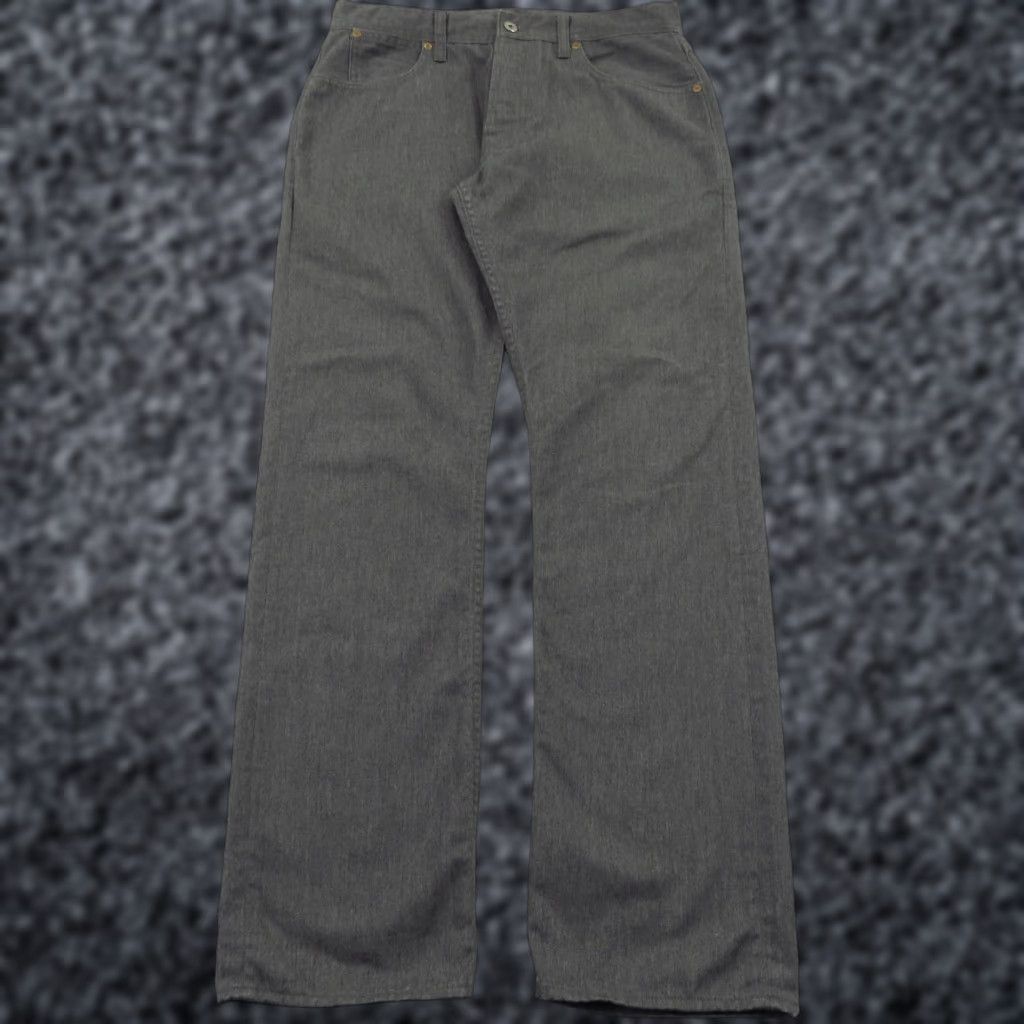 Wallace & Barnes Wallace & Barnes Jeans Mens 32x32 Slim Fit Charcoal Grey Denim Button Fly Shirt? Size US 32 / EU 48 - 1 Thumbnail