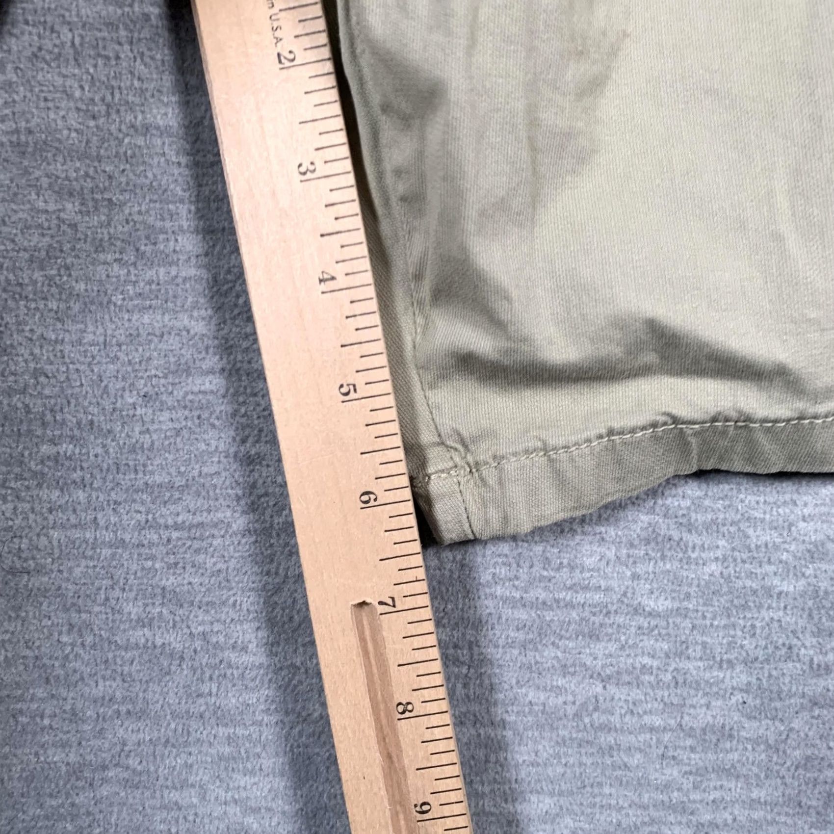 Mavi Mavi Nate Shorts Mens 32 Chino Cotton Stretch Flat Front Beige Khaki Casual 8 Inseam M0410096 Size US 32 / EU 48 - 7 Thumbnail