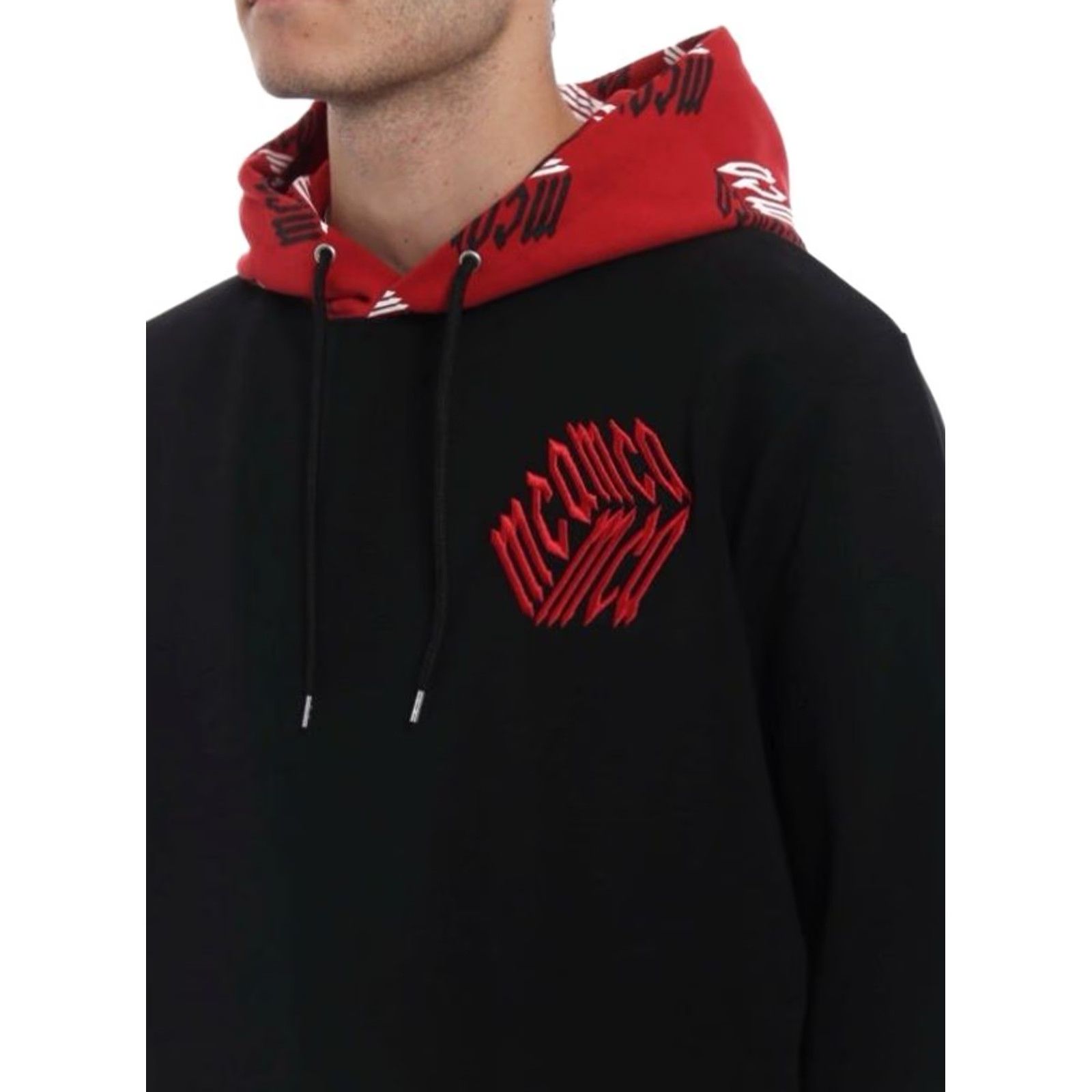 Alexander McQueen VINTAGE Alexander McQueen MCQ Black Hoodie Rare Retro XL Mens Hoodie Pullover Black 2000s Retro MCQ Size US XL / EU 56 / 4 - 5 Thumbnail