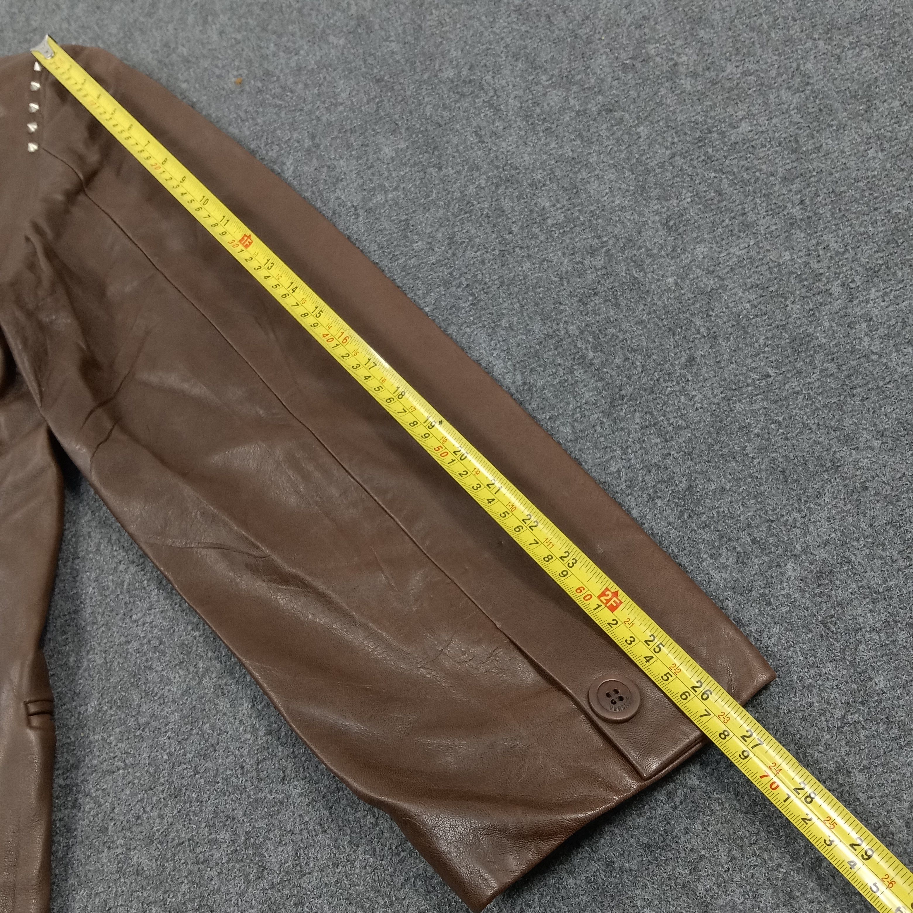 If Six Was Nine × Versace × Vintage Gianni Versace Italian Brand Leather Jacket Size US M / EU 48-50 / 2 - 9 Thumbnail