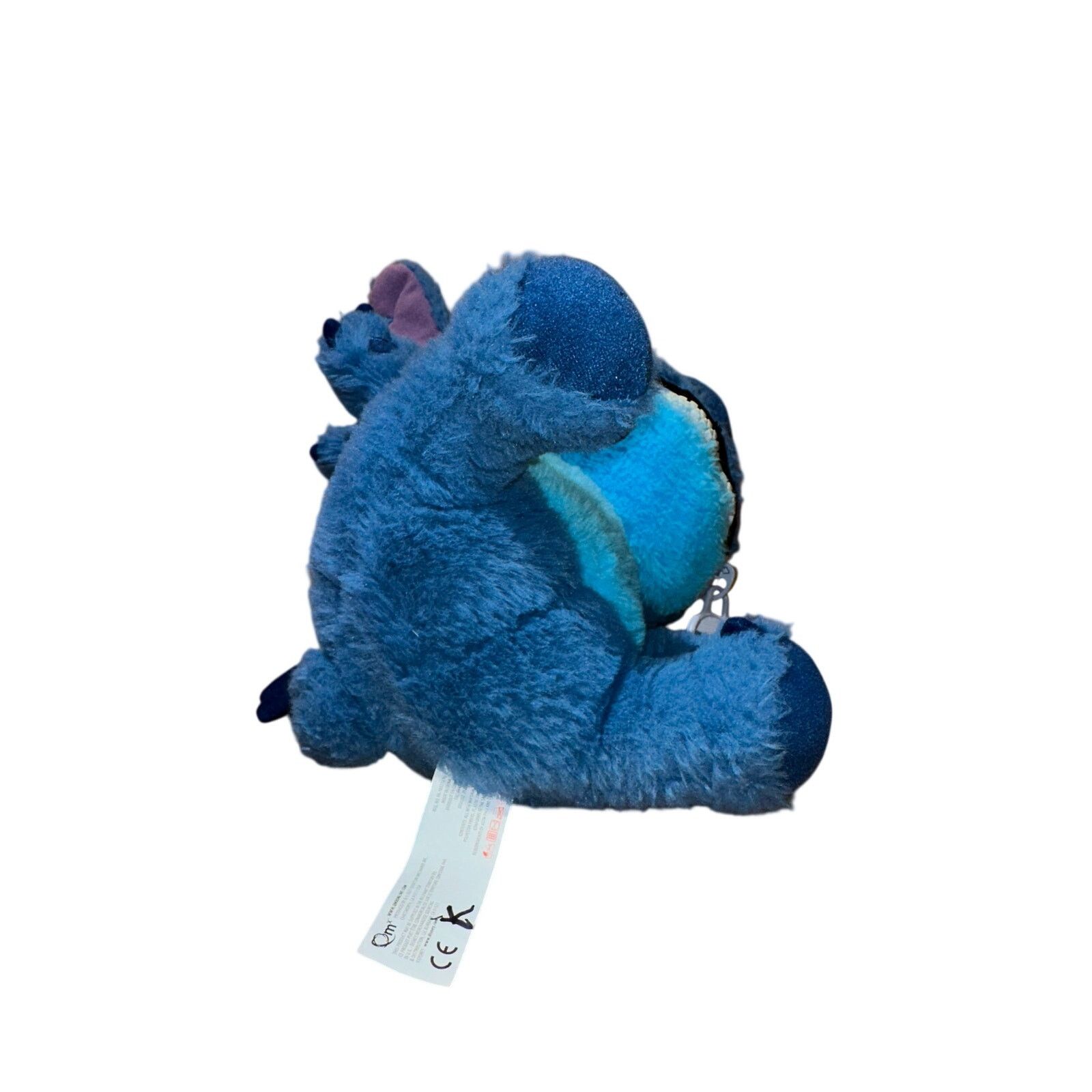 Disney Zipper Mouth Stitch 10” Tall Plush Toy Size ONE SIZE - 8 Thumbnail