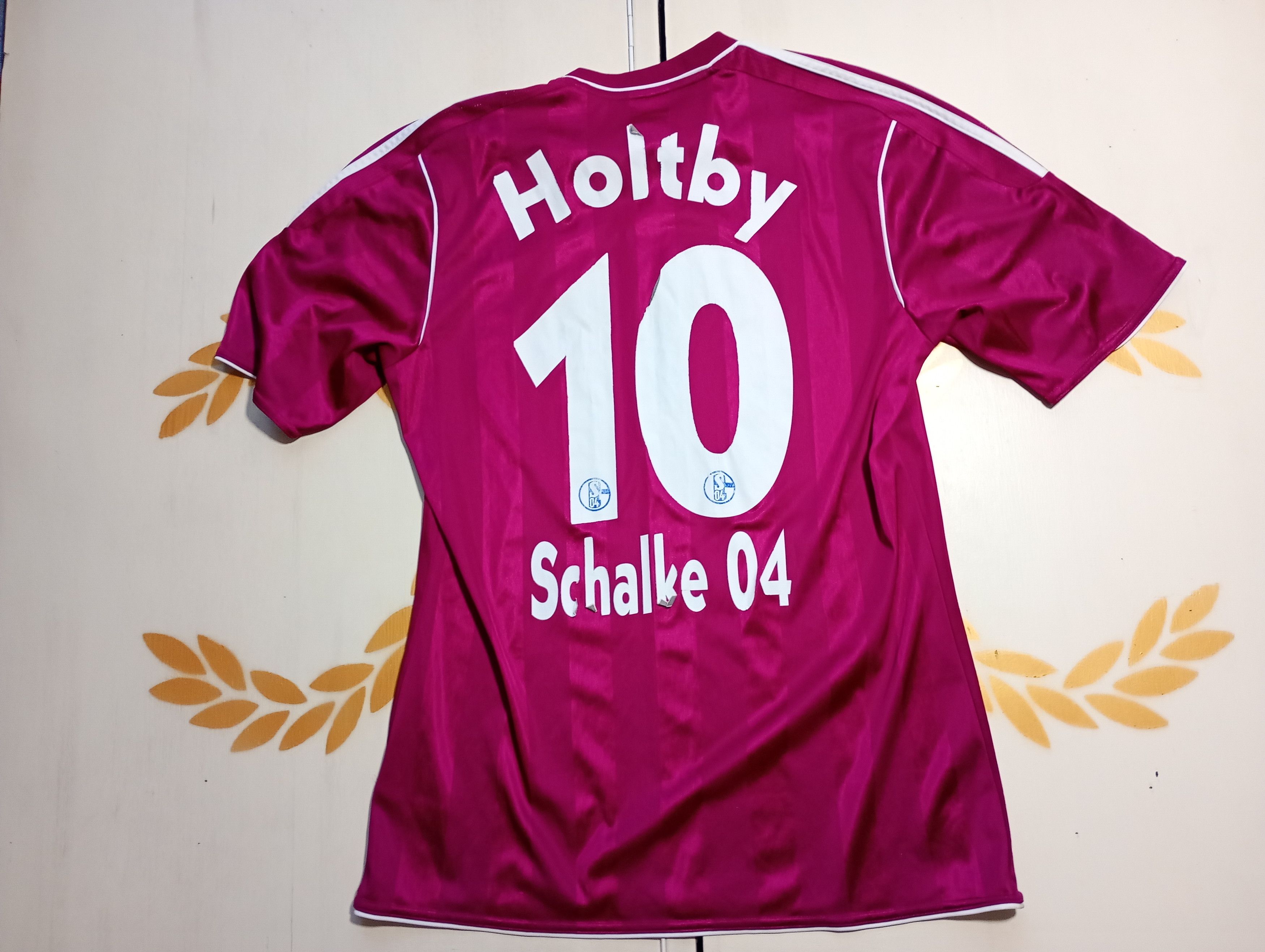 Adidas Adidas Schalke 04 Third Jersey 10 Holtby 2012-2013 Size US L / EU 52-54 / 3 - 1 Thumbnail
