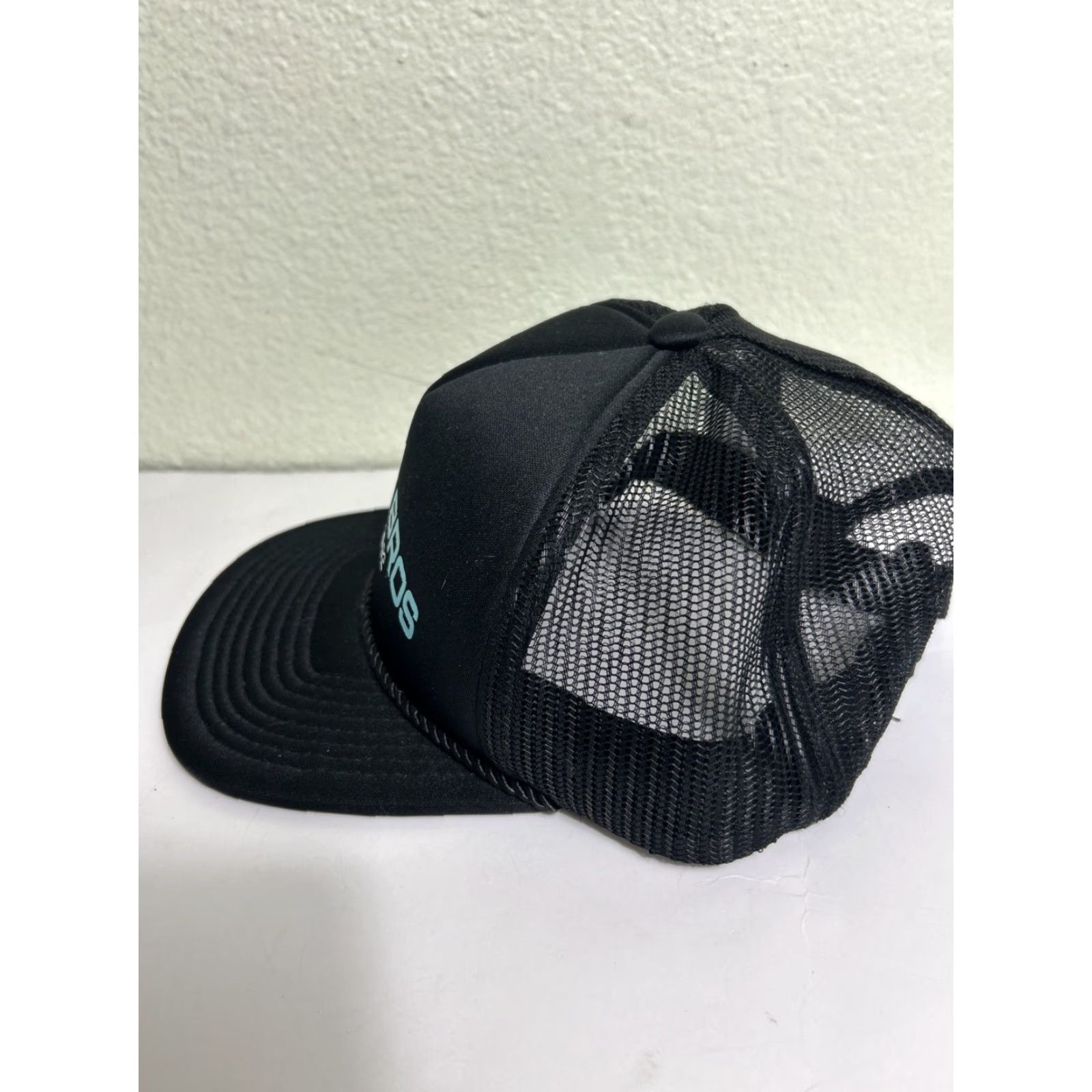 Vintage Dutch Bros Trucker Hat Cap Roped Strap Back Adjustable Unisex Adults Black Logo Seasonal Casual Style Size ONE SIZE - 6 Thumbnail