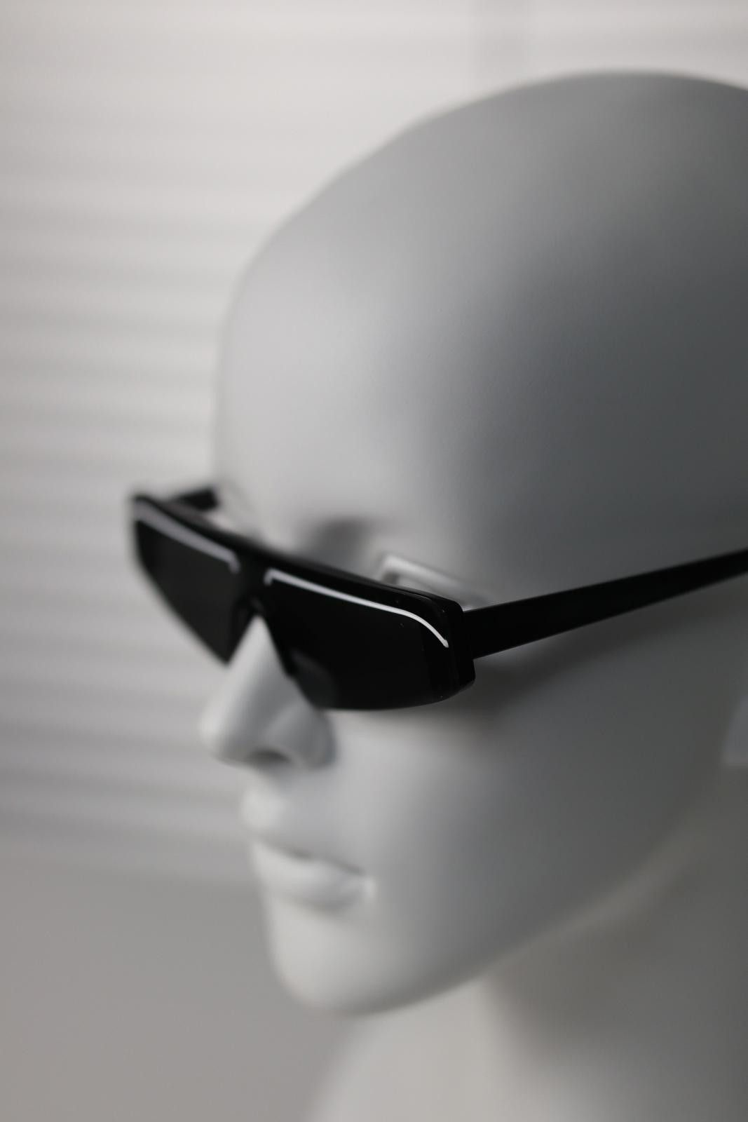 Other Vtg Y2k Avant Garde Futuristic Sunglasses Black Unisex OS Size ONE SIZE - 6 Thumbnail