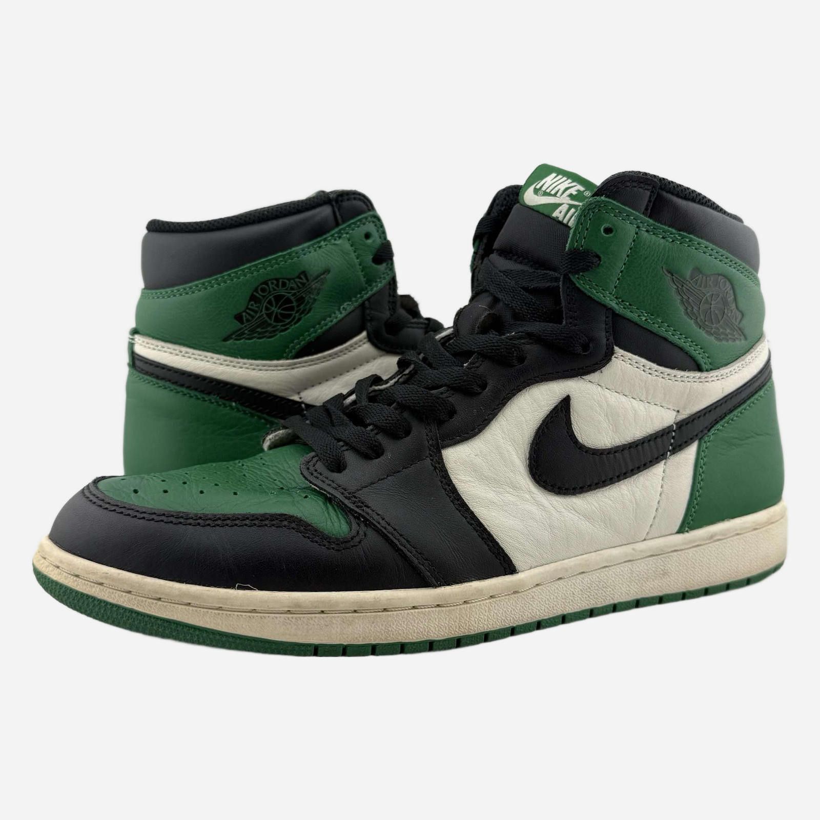 Nike Air Jordan 1 High Pine Green US 11 Used with Box 555088-302 Size US 11 / EU 44 - 1 Thumbnail