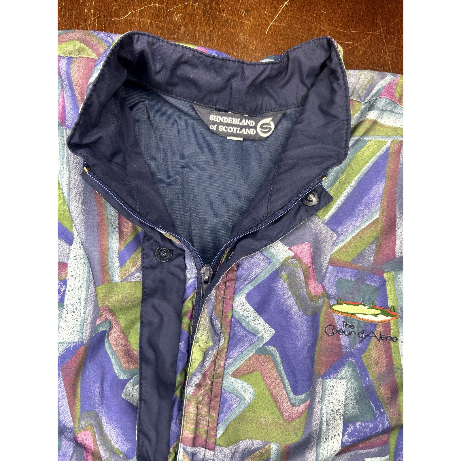 PGA Tour VTG 1990s Gore-tex The Coeur d'Alene LPGA Golf Tour Jacket Size L / US 10 / IT 46 - 9 Thumbnail