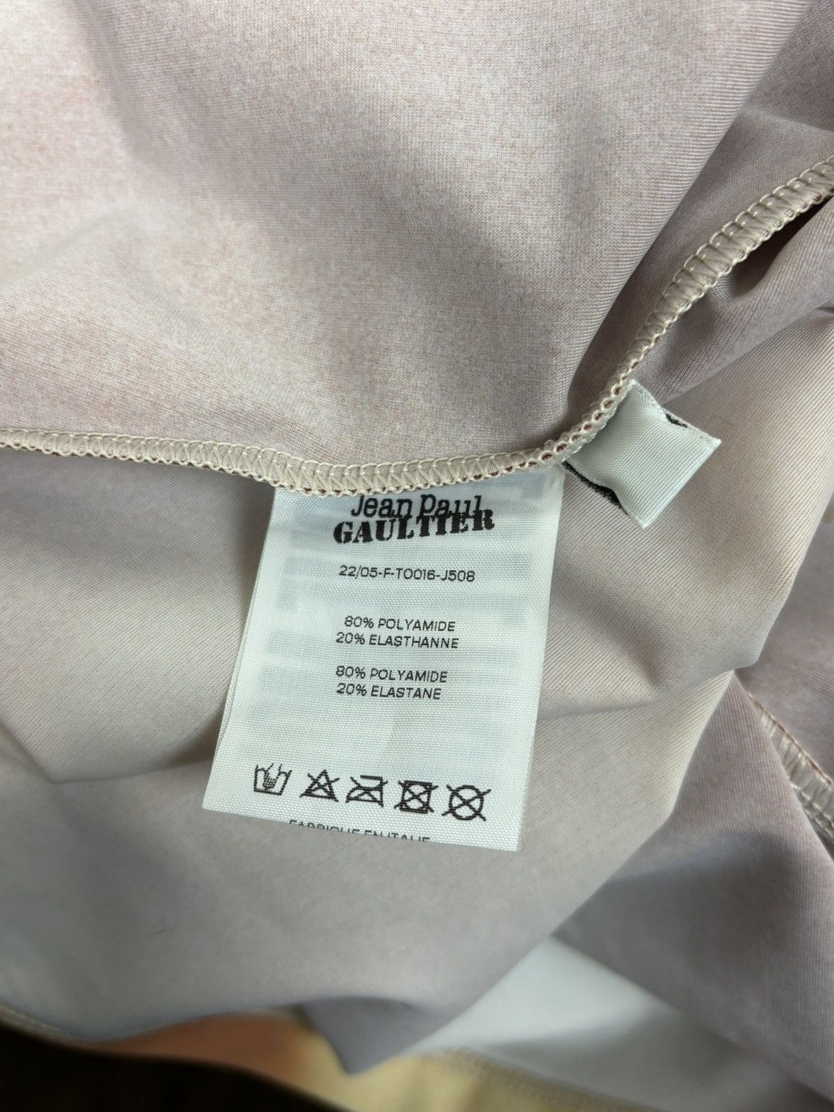 Jean Paul Gaultier Jean Paul Gaultier x Lotta Volkova Naked Body Long Sleeve Size L / US 10 / IT 46 - 10 Thumbnail