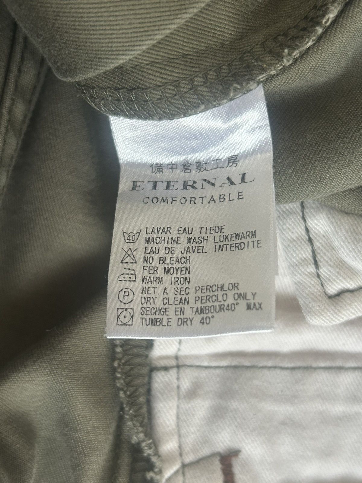 Eternal Eternal Vintage Green Casual Trousers Size US 34 / EU 50 - 9 Thumbnail