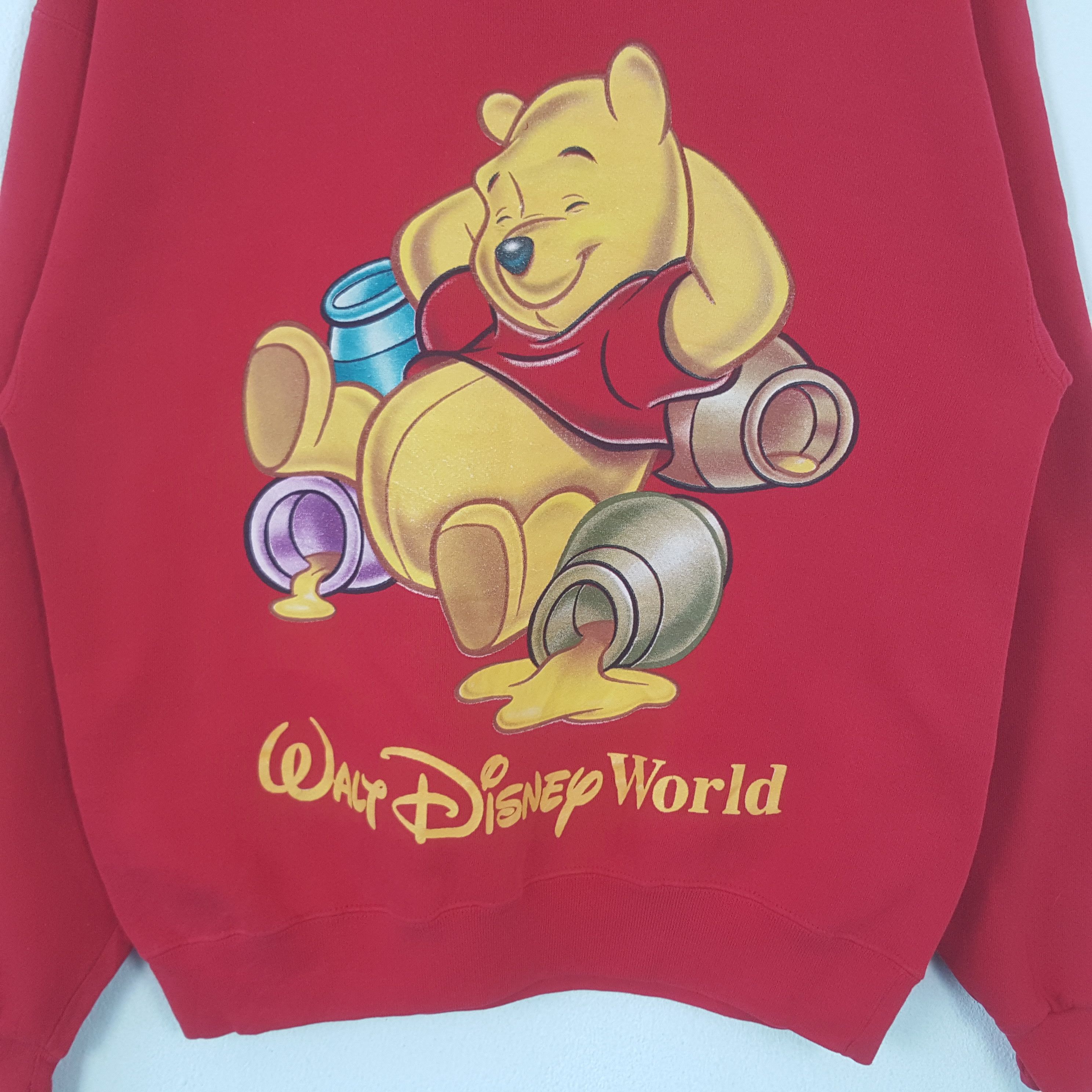 Disney Vintage Winnie The Pooh Walt Disney World Sweatshirt RR5 Size US M / EU 48-50 / 2 - 2 Thumbnail