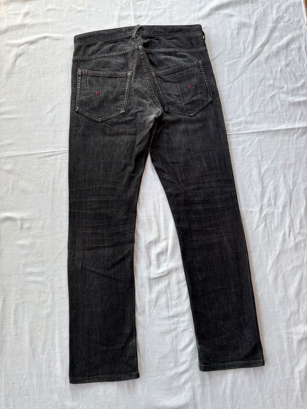 Japanese Brand Hiromichi Nakano Black Jeans Distressed Denim Size US 30 / EU 46 - 4 Thumbnail
