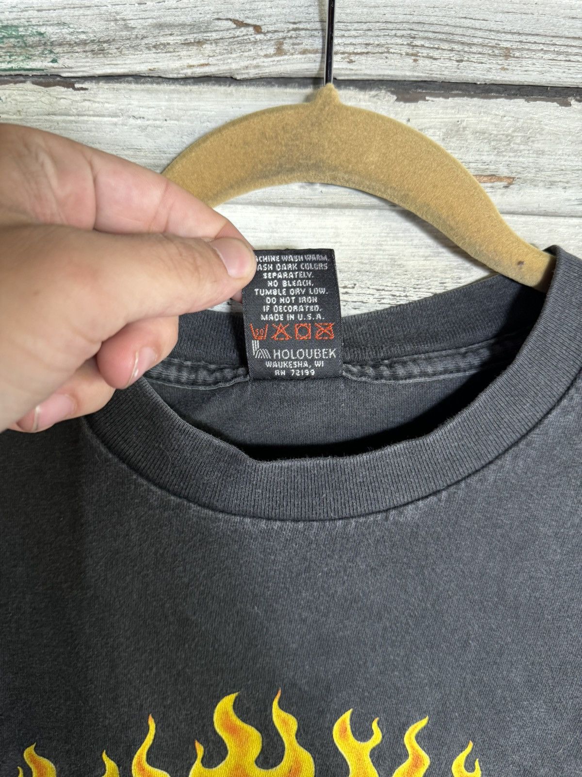 Harley Davidson × Vintage Vintage Harley Davidson Shirt Size US XL / EU 56 / 4 - 4 Thumbnail