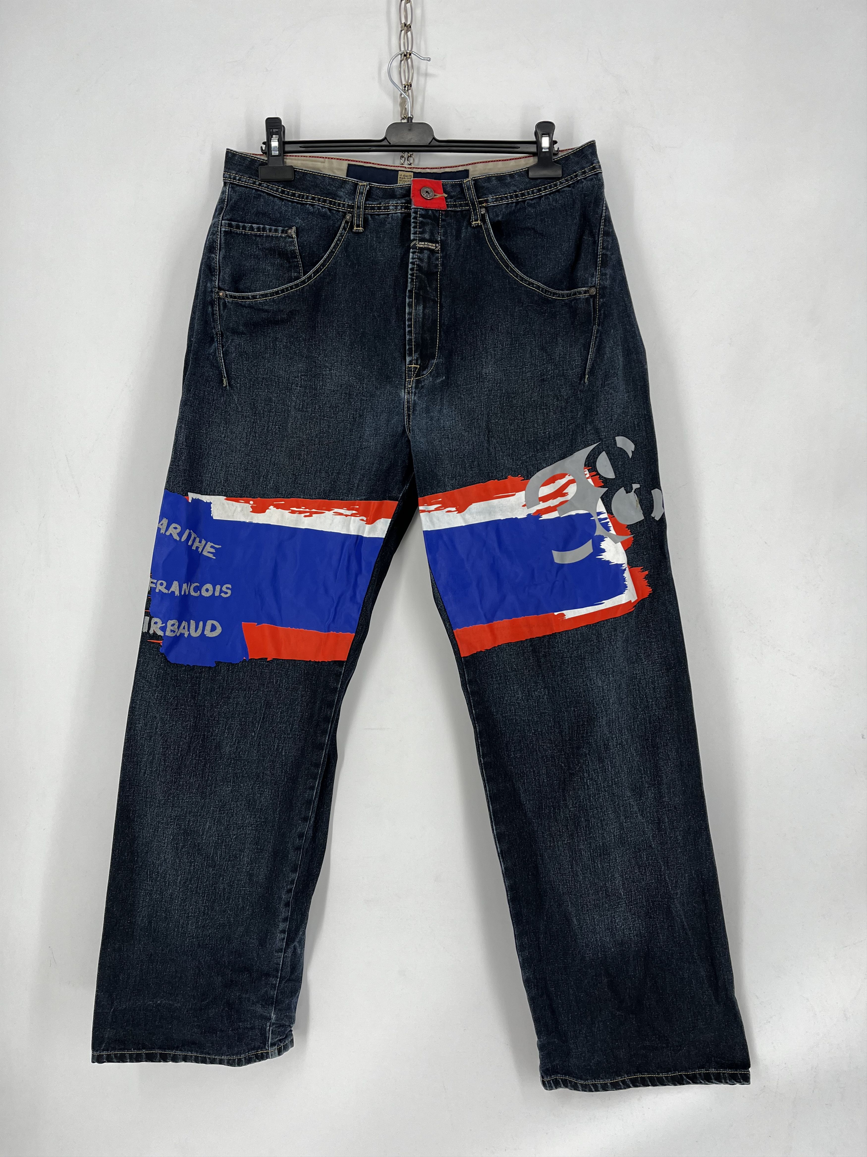 Marithe + Francois Girbaud Le Jean De Marithe Francois Girbaud Denim Blue Jeans - Men’s Size US 36 / EU 52 - 1 Thumbnail