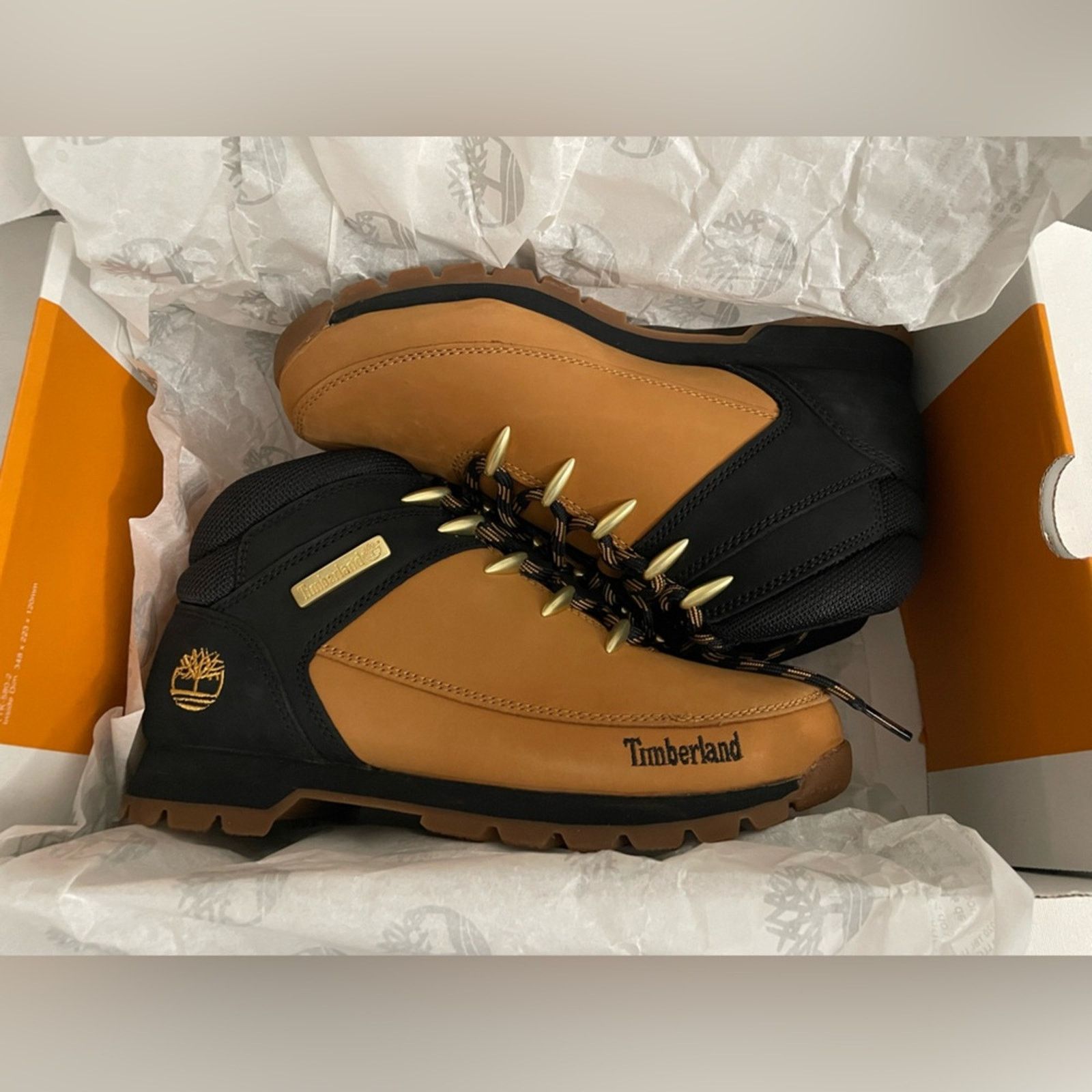 Timberland Timberland Euro Sprint Hiking Boot Wheat Nubuck - Men 7 Size US 7 / EU 40 - 14 Thumbnail