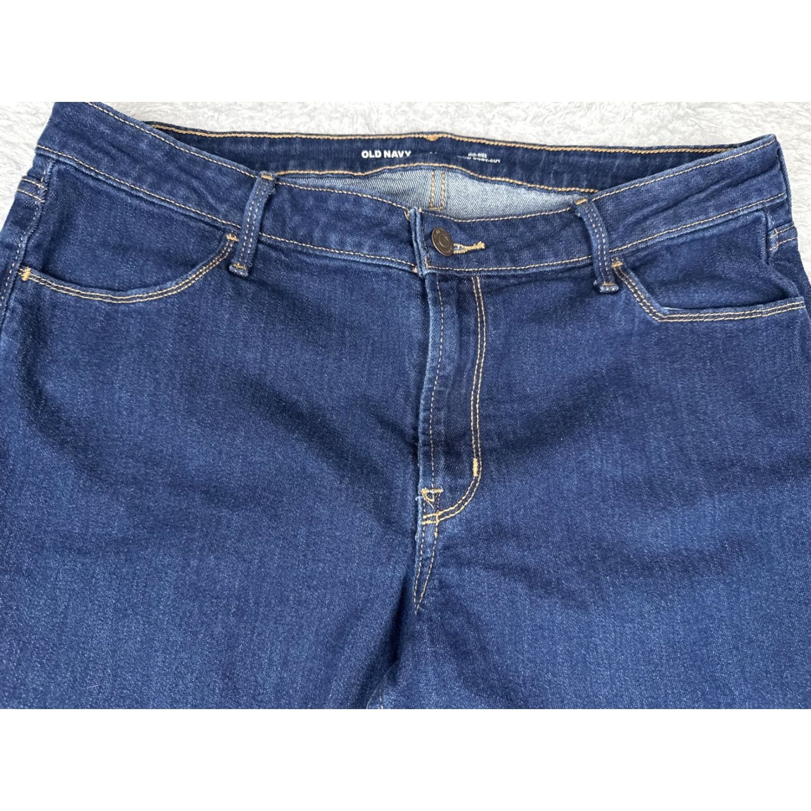 Old Navy Old Navy Jeans Womens 14 Long Blue Wow Boot Cut Stretch Denim 33x33 Size 36" / US 14 / IT 50 - 4 Thumbnail