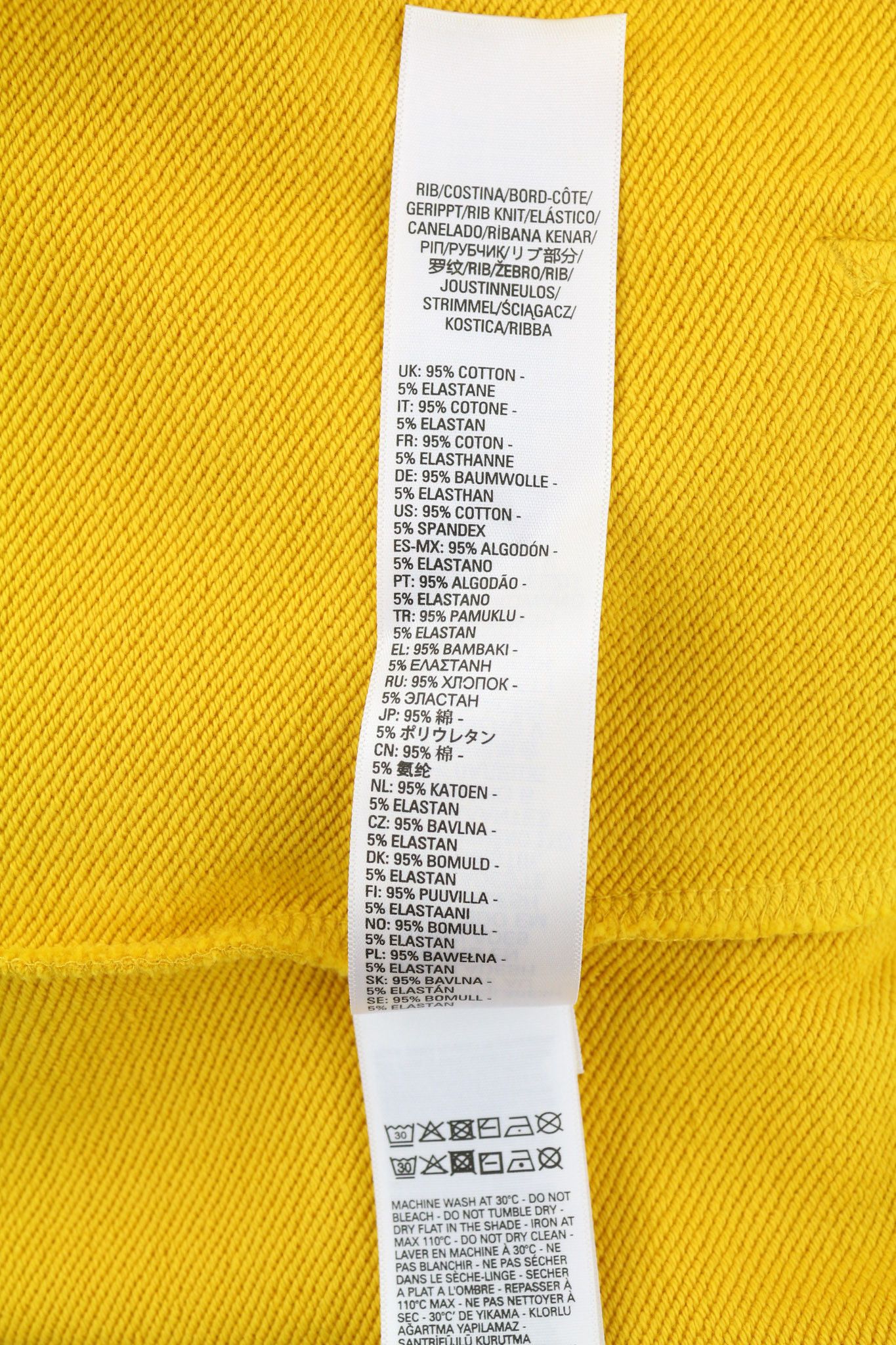Diesel S-Girk-Hood-Cuty Men Hoodie S Yellow Pullover Kangaroo 40117 Size US S / EU 44-46 / 1 - 9 Thumbnail
