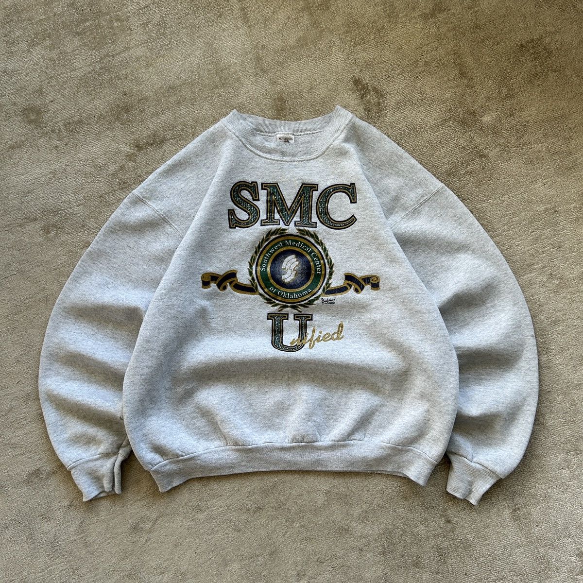 Vintage 90’s Vintage SMC Crewneck Size US XL / EU 56 / 4 - 1 Thumbnail