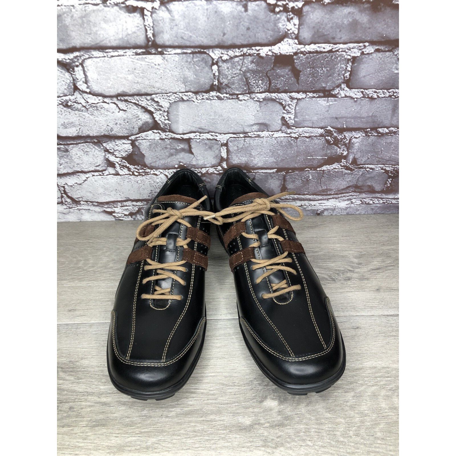 Cole Haan Cole Haan Country Black Brown Leather Vibram Soles Oxfords M Size US 11 / EU 44 - 4 Thumbnail