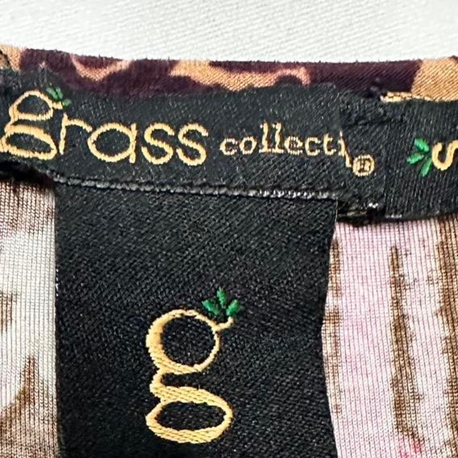 Other Grass Collection 2000s Vintage Double Layered V Neck Size S Size S / US 4 / IT 40 - 5 Thumbnail