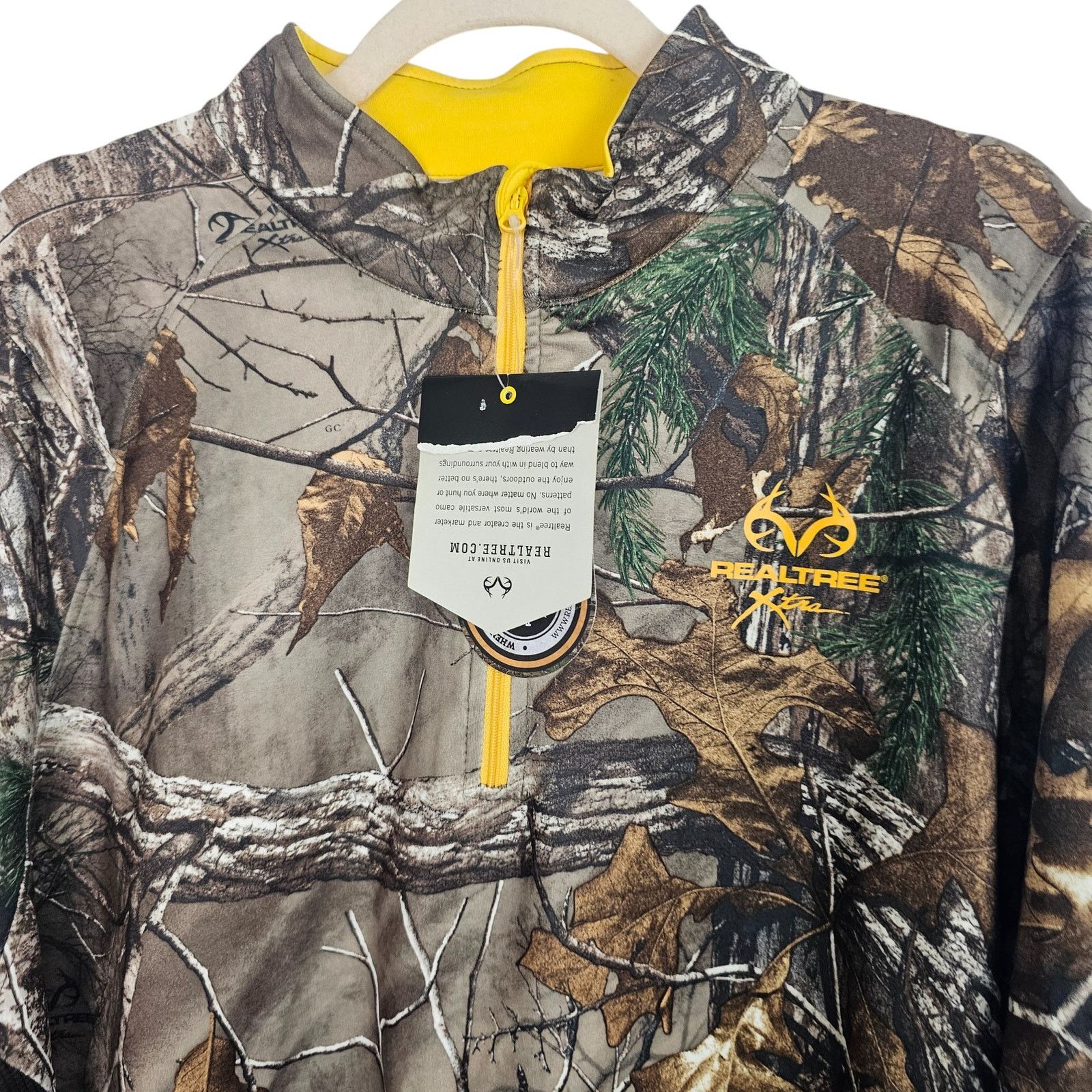 Realtree Realtree Mens Camo Print Hunting Shirt Sz XL Stretch Outdoor Size US XL / EU 56 / 4 - 2 Thumbnail