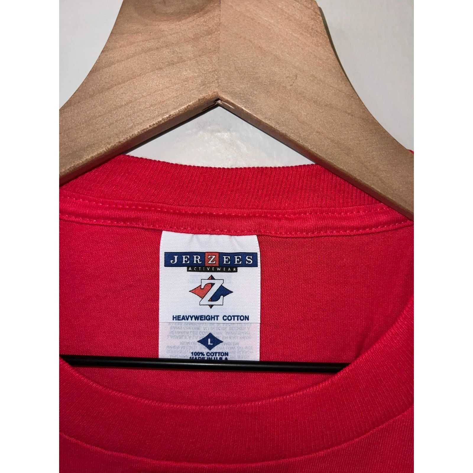 Jerzees Vintage New Mexico Desert Shirt Art Red Tee VTG 90s Large Size US L / EU 52-54 / 3 - 6 Thumbnail