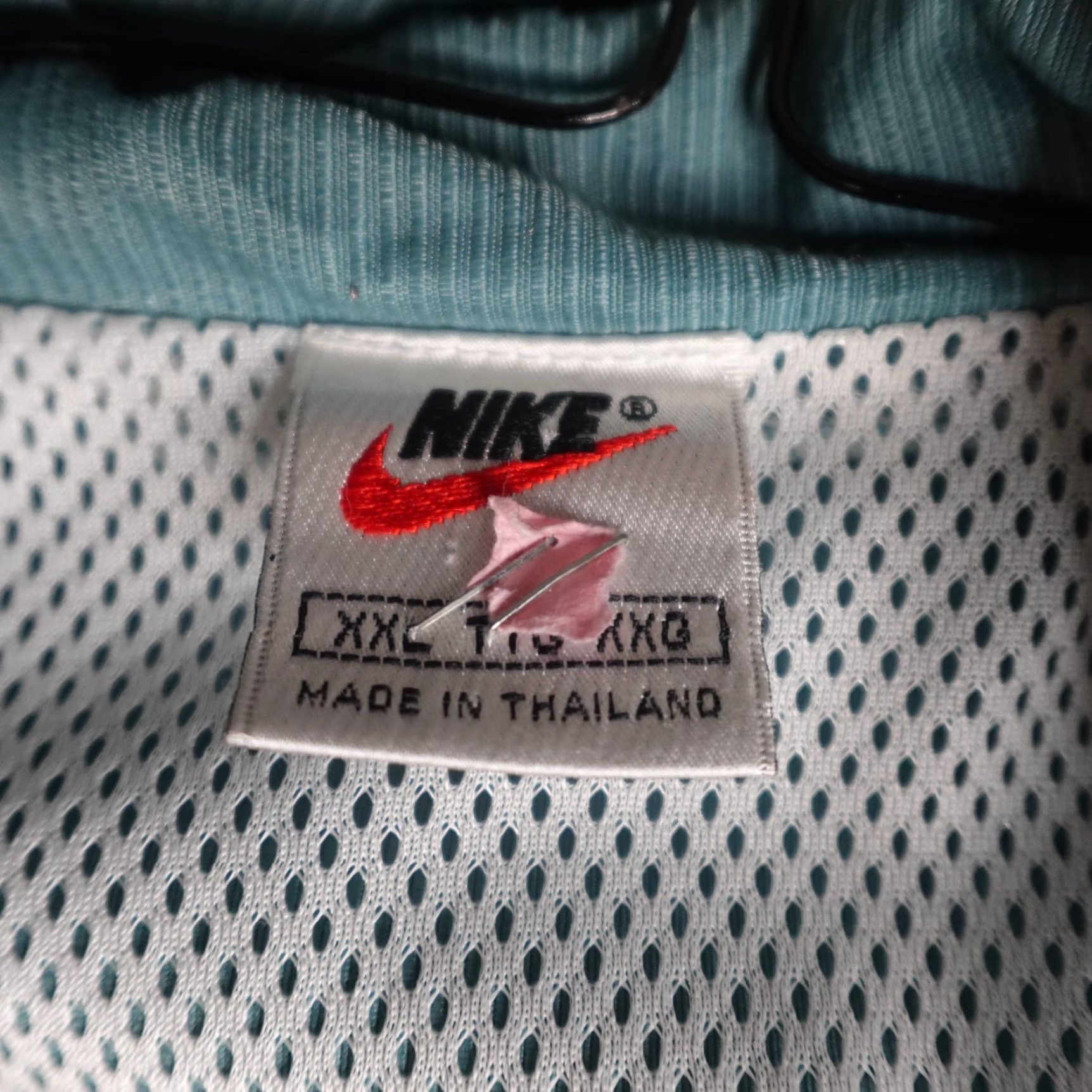 Nike VINTAGE Nike Court Jacket Windbreaker 2XL Blue Full Zip Mens Jacket Size US XXL / EU 58 / 5 - 6 Thumbnail