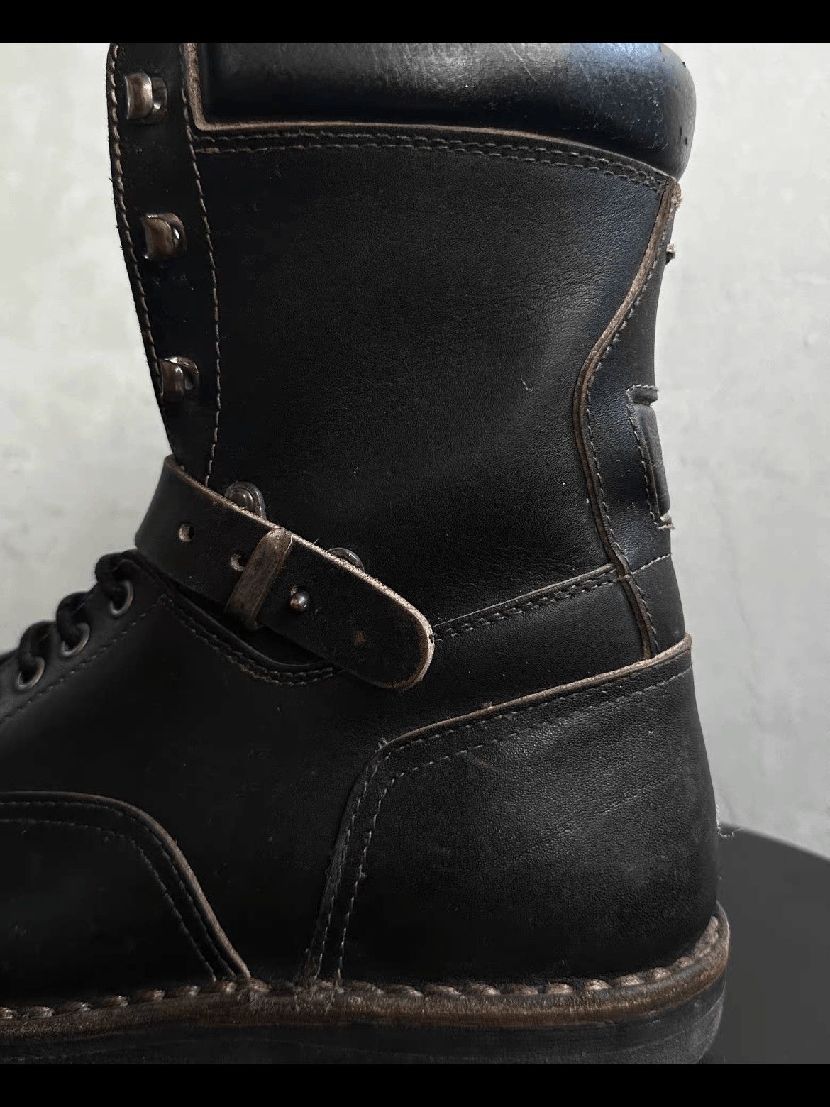 Maison Margiela Sz 43 Maison Margiela Buckle Military Boots Size US 10 / EU 43 - 2 Thumbnail