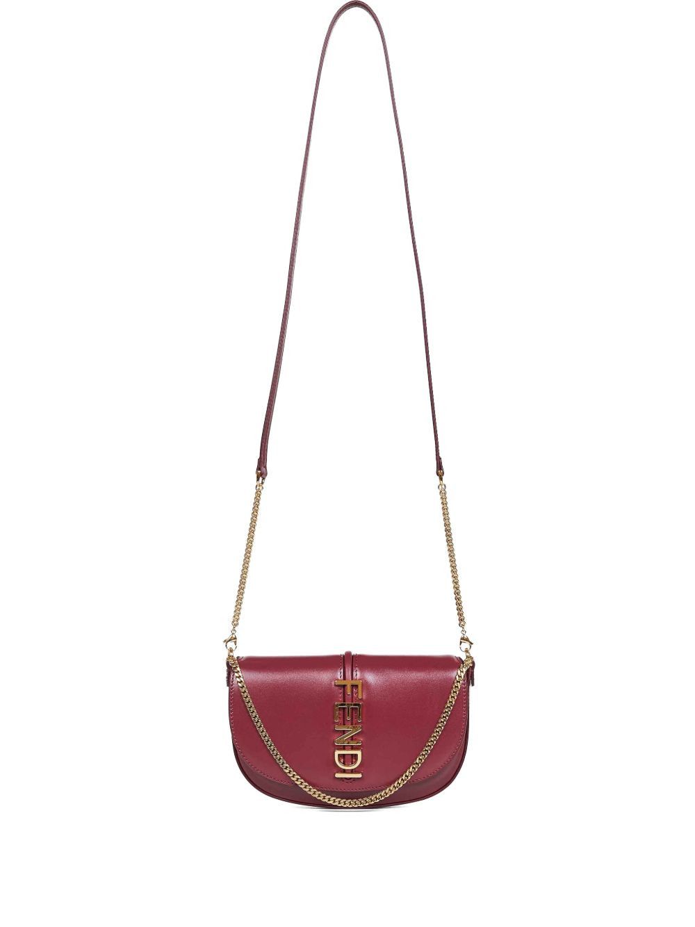Fendi FENDIGRAPHY LEATHER MINI BAG Size ONE SIZE - 1 Thumbnail