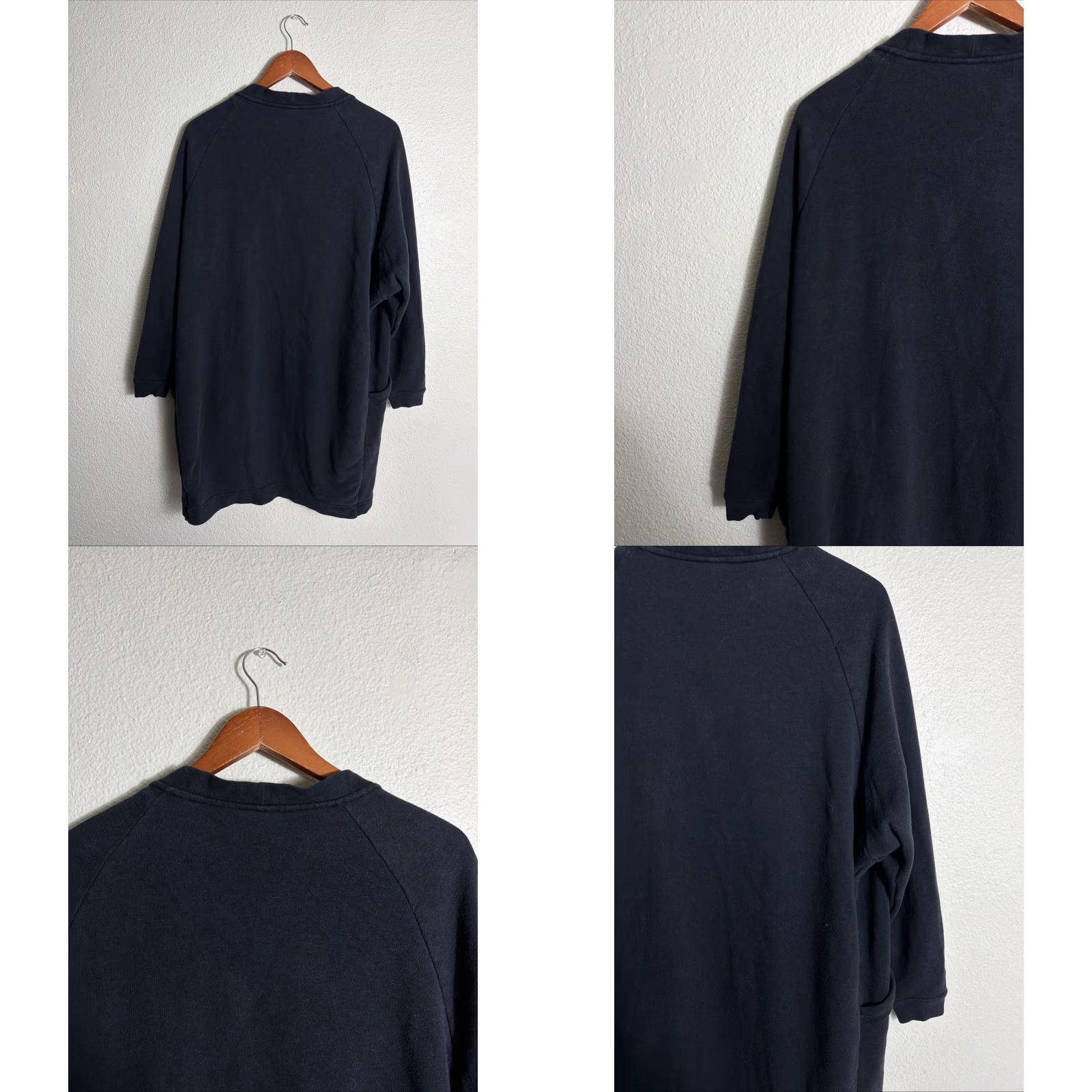 Nike Nike Cardigan Womens Medium Open Front Long Pockets Lounge Blue M Womens Sweater Nike Size M / US 6-8 / IT 42-44 - 9 Thumbnail