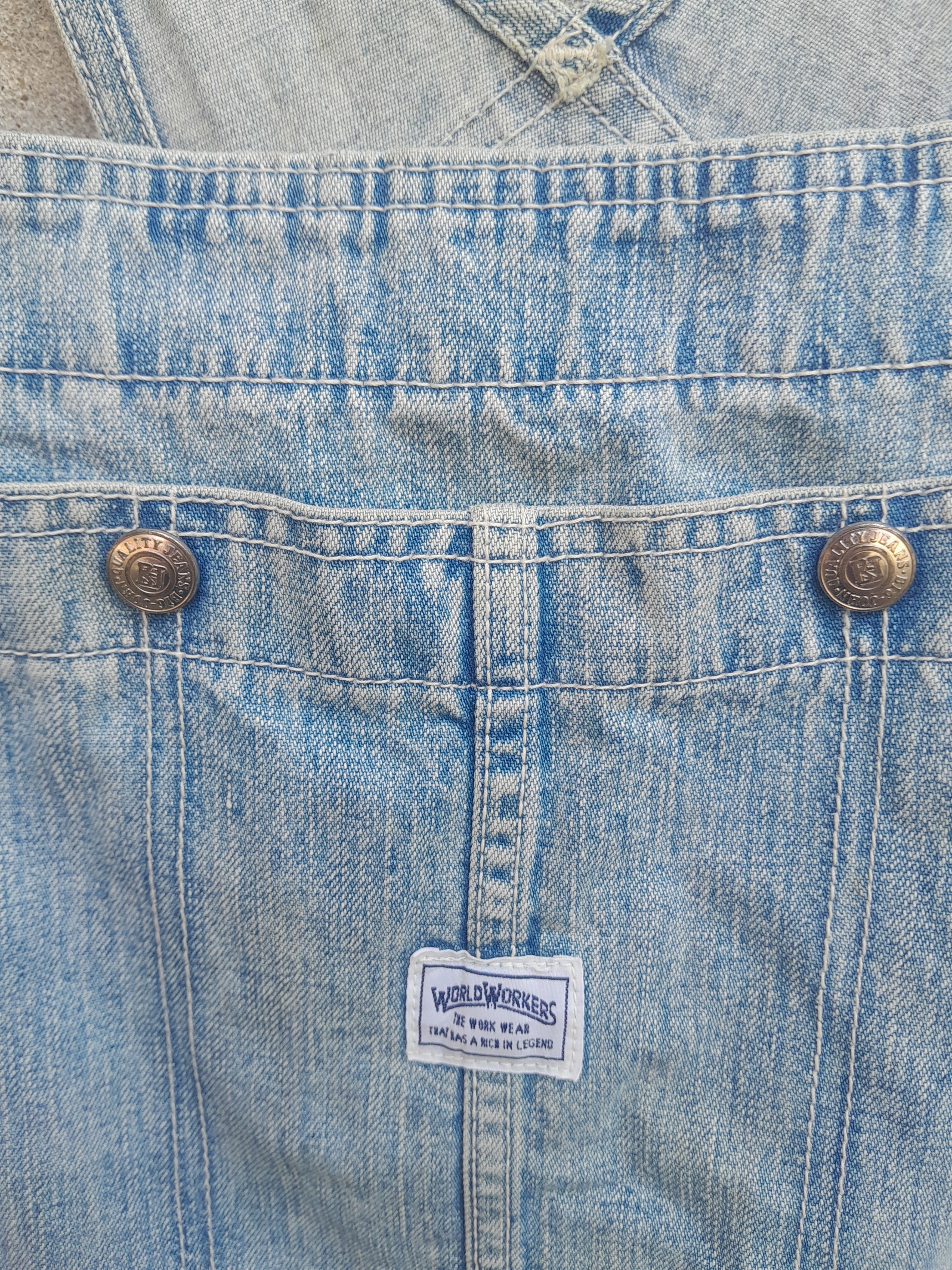 Vintage Vintage 70s BIG JOHN Denim overall W40 L47 Scovvil Size US 40 / EU 56 - 4 Thumbnail