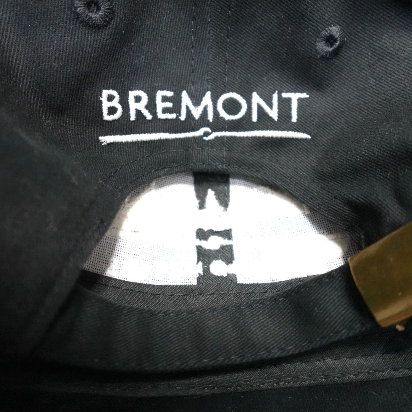 Vintage VINTAGE Bremont Hat Black Strapback Embroidered Official Baseball Cap Mens Adjustable Cotton Modern? Size ONE SIZE - 3 Thumbnail