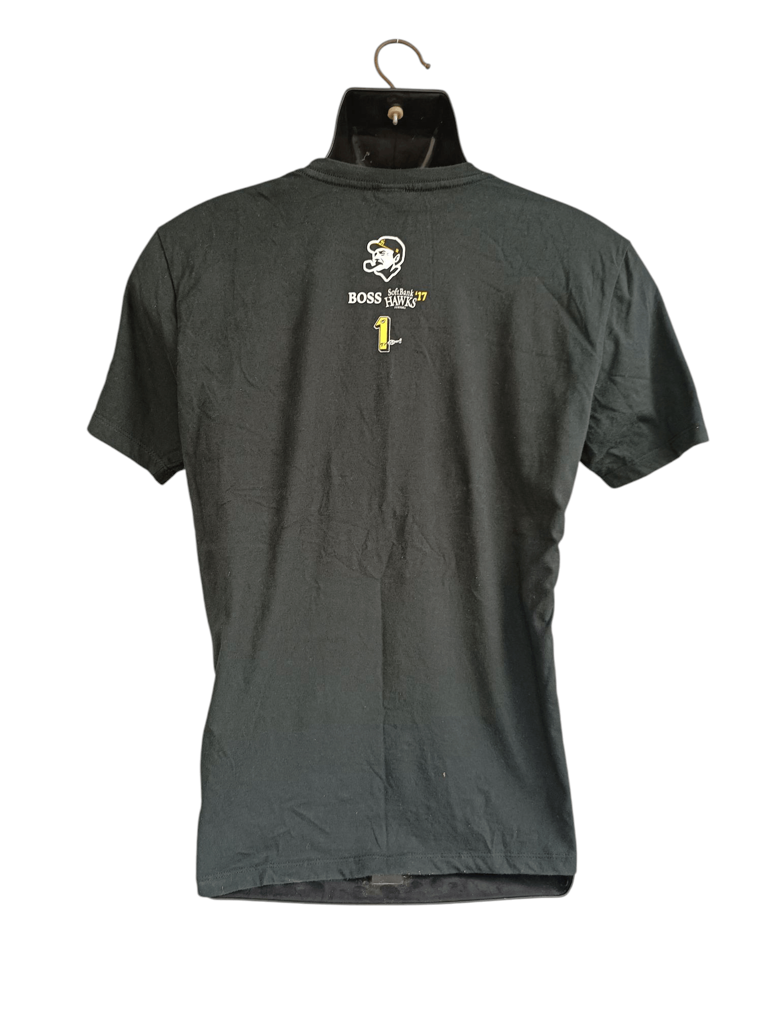 Japanese Brand Vintage Suntory Coffee Boss x SoftBank HAWKS T Shirt Size US L / EU 52-54 / 3 - 5 Thumbnail
