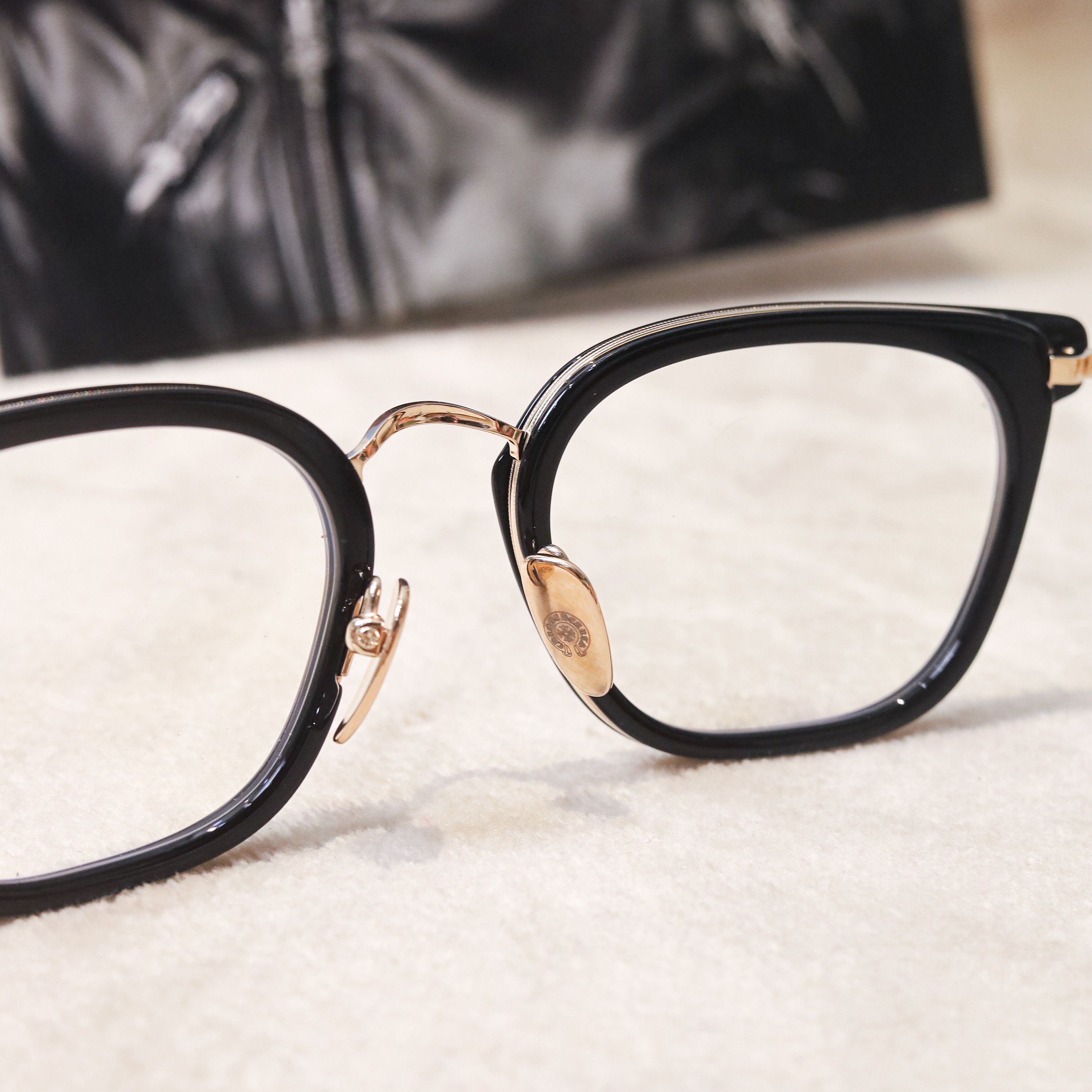 Chrome Hearts CHROME HEARTS STRAPADICTOME BLACK/GOLD PLATED Size ONE SIZE - 5 Thumbnail