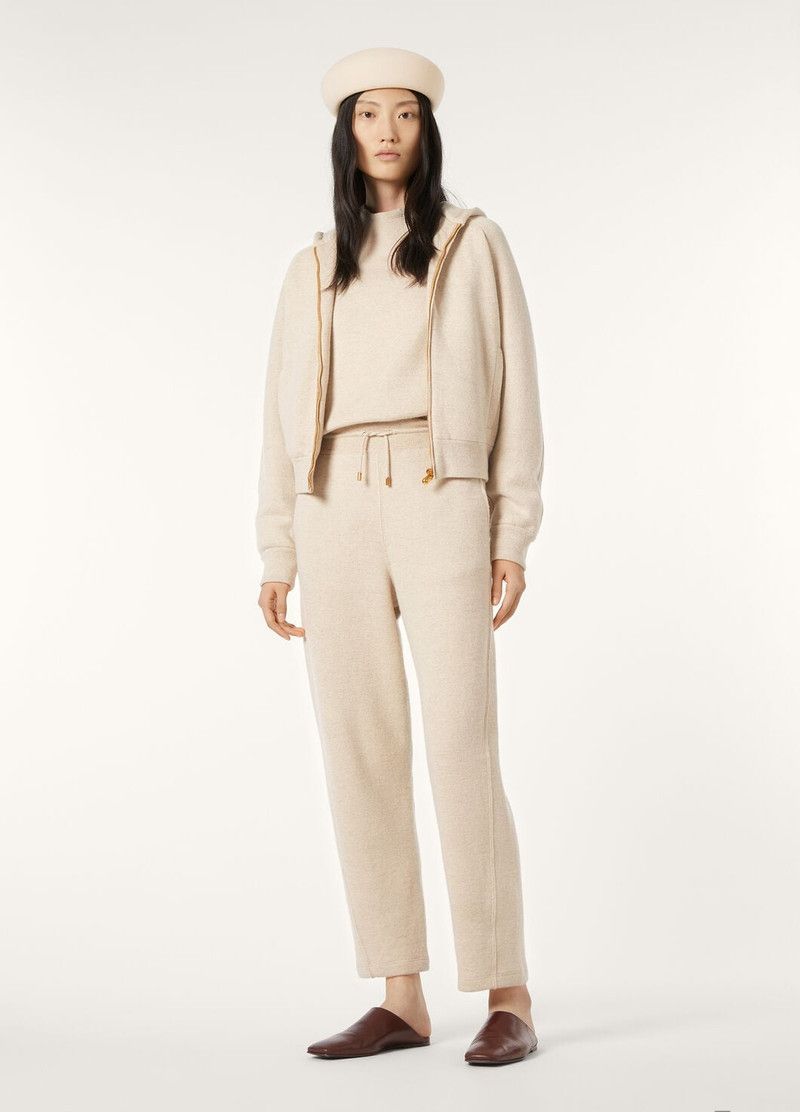 Loro Piana o1srvl11e0526 FAP0750 Brienno Sweatshirt in Ecru Size M / US 6-8 / IT 42-44 - 2 Thumbnail