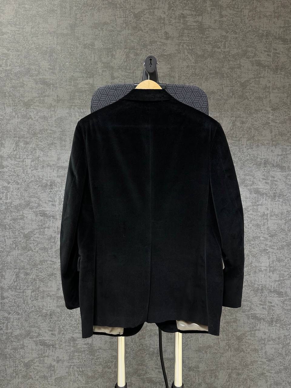 Vintage Ariston Men’s Sportcoat Velour Blazer Jacket Black