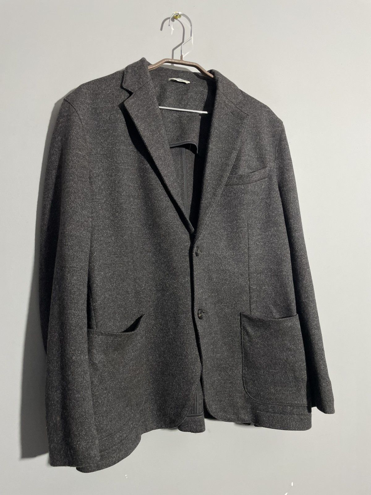 Circolo 1901 Circolo 1901 Dark Brown Wool Mens blazer size 52 Size 52R - 2 Thumbnail