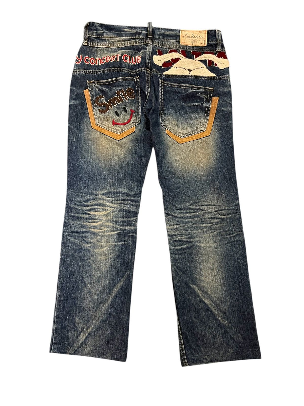 Japanese Brand × Jean × Vintage YOSHITOMO NARA LOLITA JEANS 32 X 35.5 Size 32" / US 10 / IT 46 - 2 Thumbnail