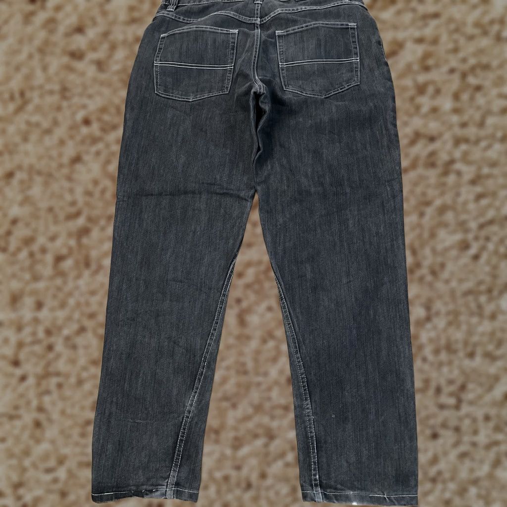 Express BROOKLYN XPRESS Jeans Men 5-Pocket Denim 40 x 34 Gray 31in Inseam Regular Straight Hip Hop 90s Vintage? No Size US 40 / EU 56 - 1 Thumbnail