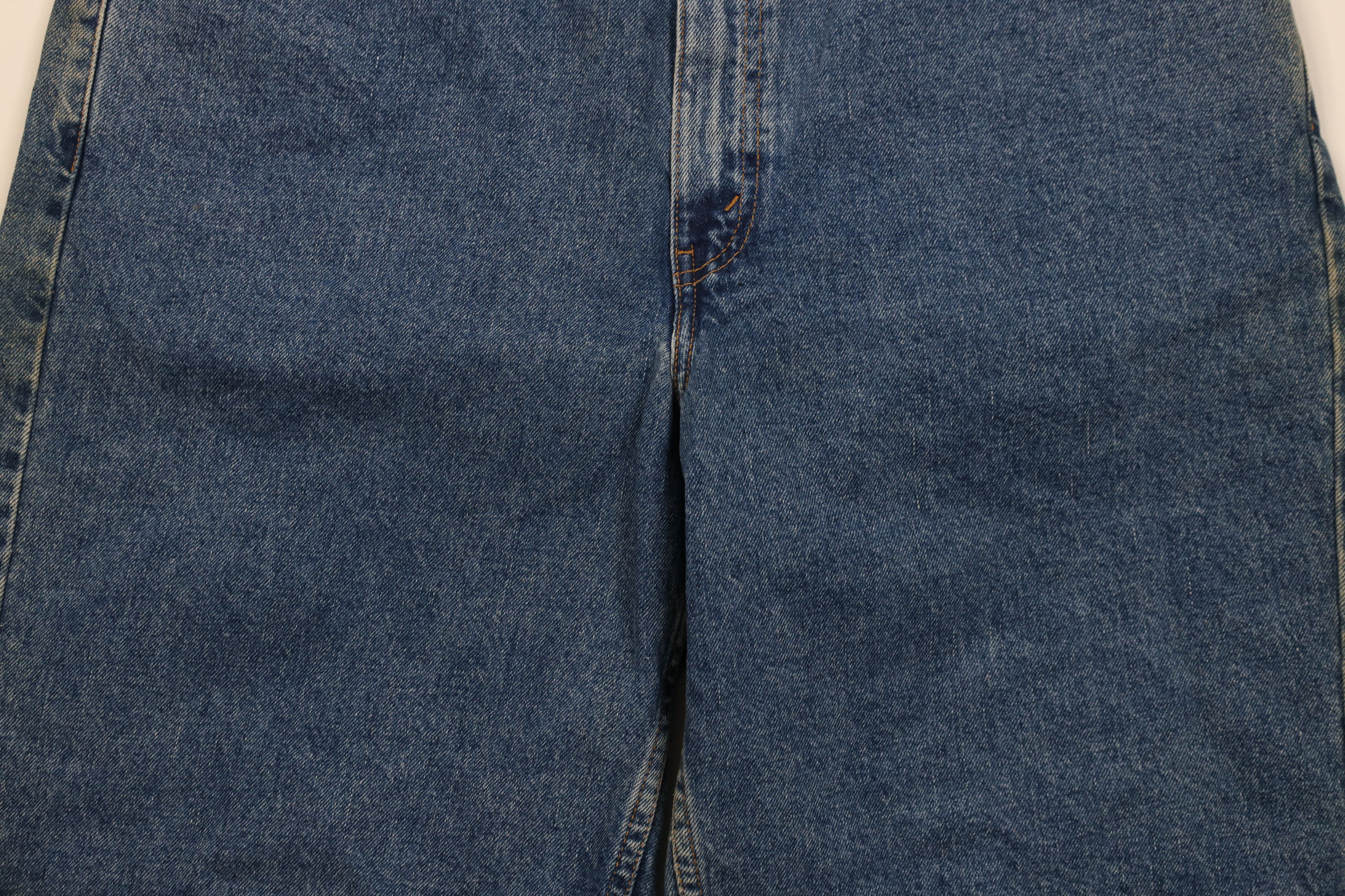 Levi's Vintage 90s Levis 550 Fit Denim Jean Shorts Jorts Blue Size US 38 / EU 54 - 3 Thumbnail
