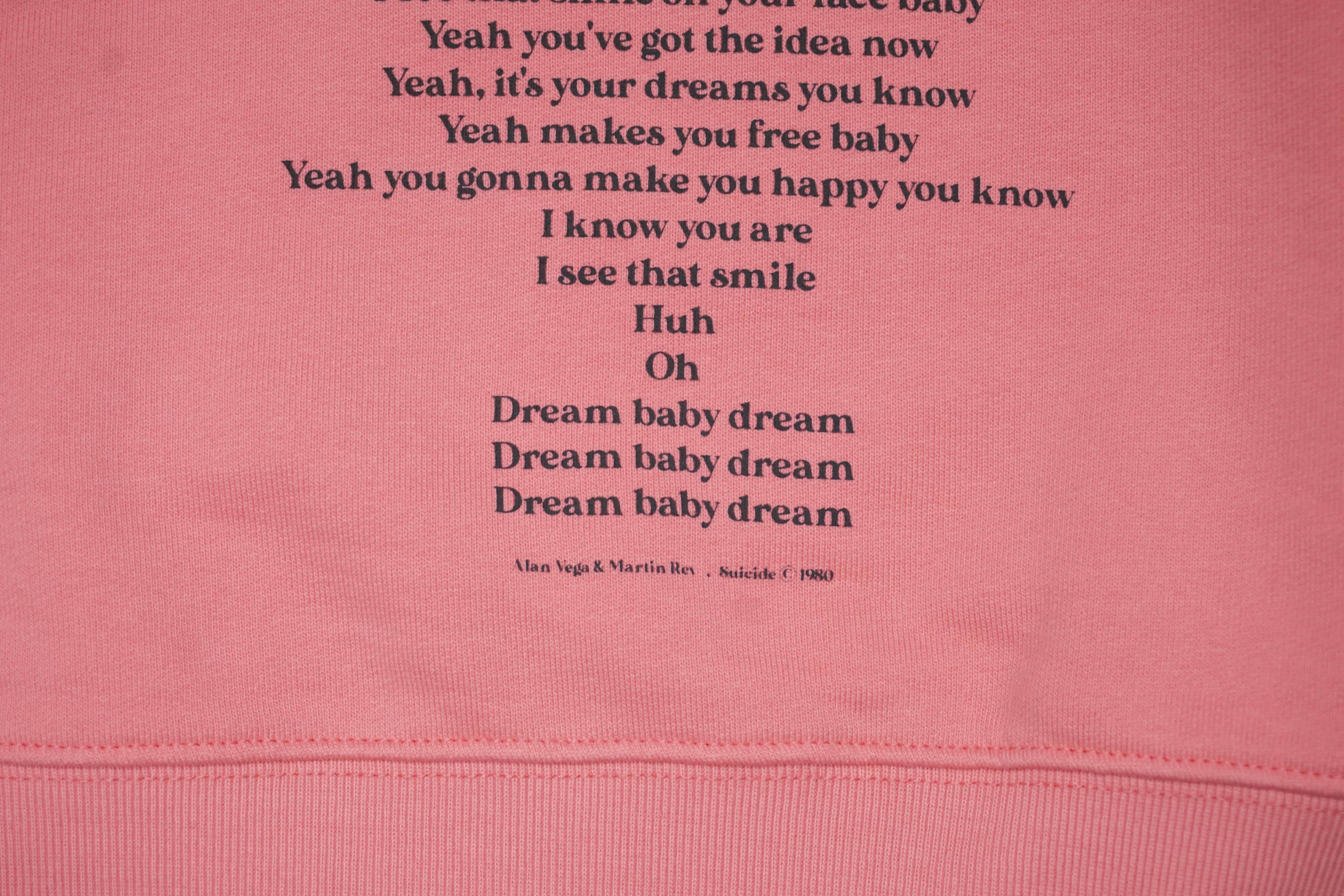 Dries Van Noten Dries Van Noten x Suicide "Dream Baby Dream" L/S Sweatshirt Size US M / EU 48-50 / 2 - 7 Thumbnail