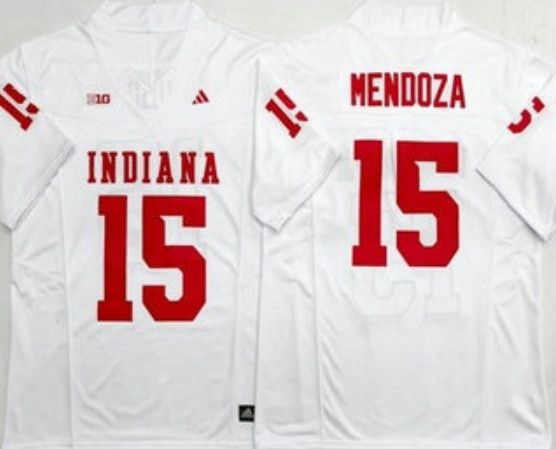 Other Indiana Hoosiers #15 Fernando Mendoza Limited White Jersey Size US L / EU 52-54 / 3 - 1 Thumbnail