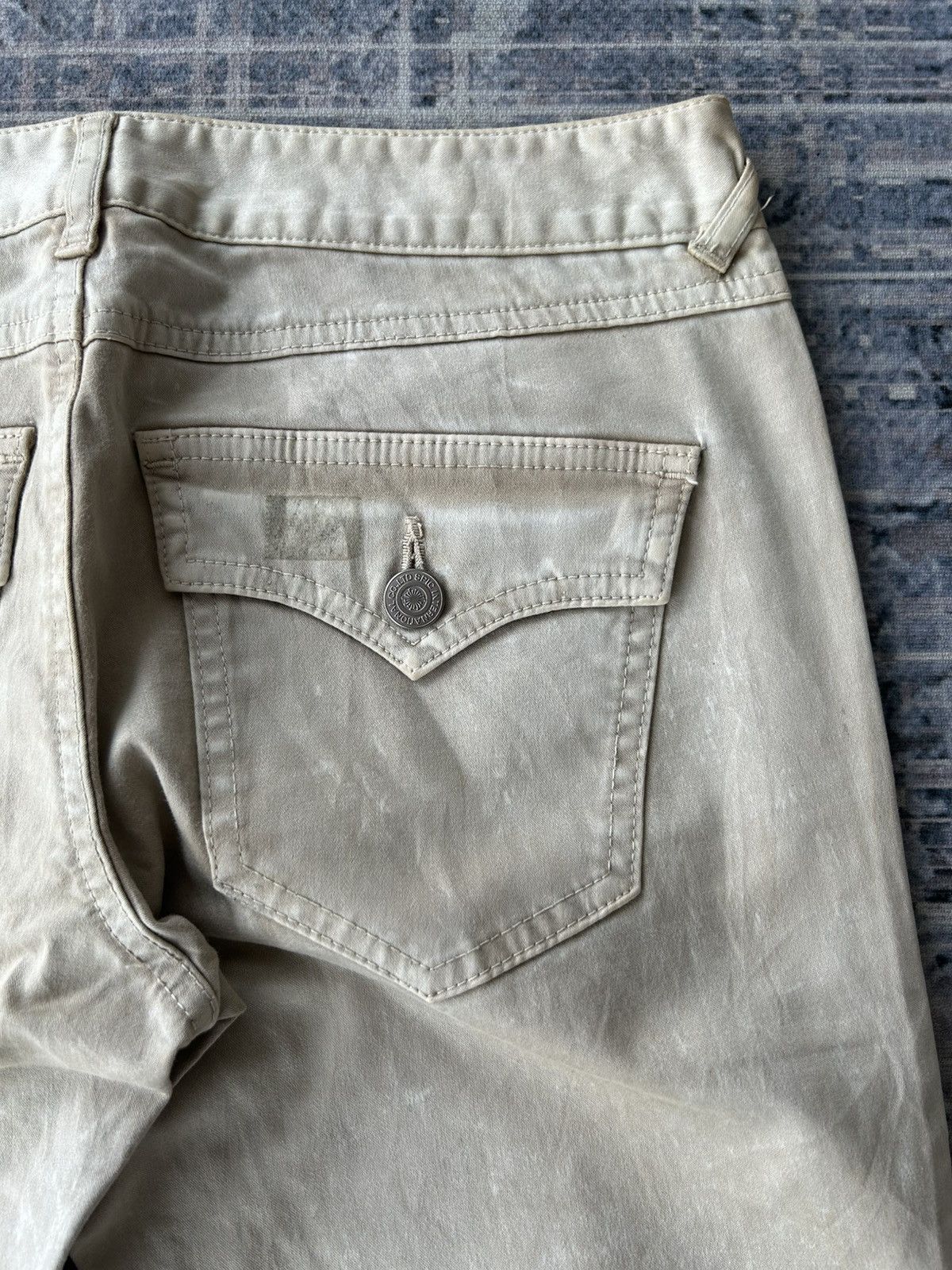 If Six Was Nine Tornado Mart Flared Plain Pants Size US 29 - 11 Thumbnail
