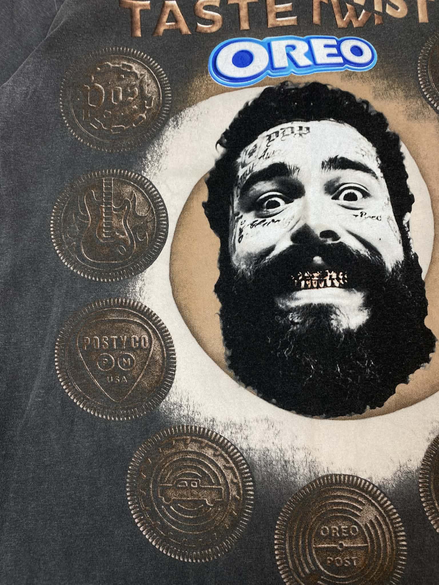 Vintage Post Malone Oreo Washed T-shirt Size M Size US M / EU 48-50 / 2 - 7 Thumbnail