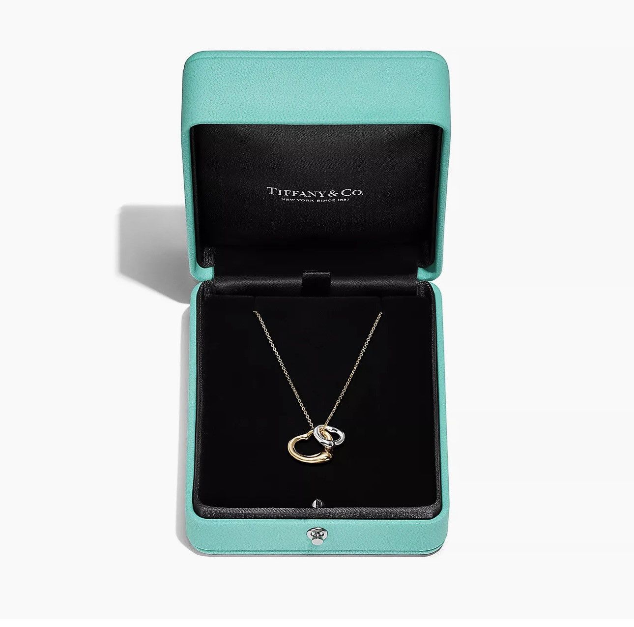 Tiffany & Co. Tiffany Co Yellow Gold Sterling Silver Elsa Peretti® Heart Size ONE SIZE - 5 Thumbnail