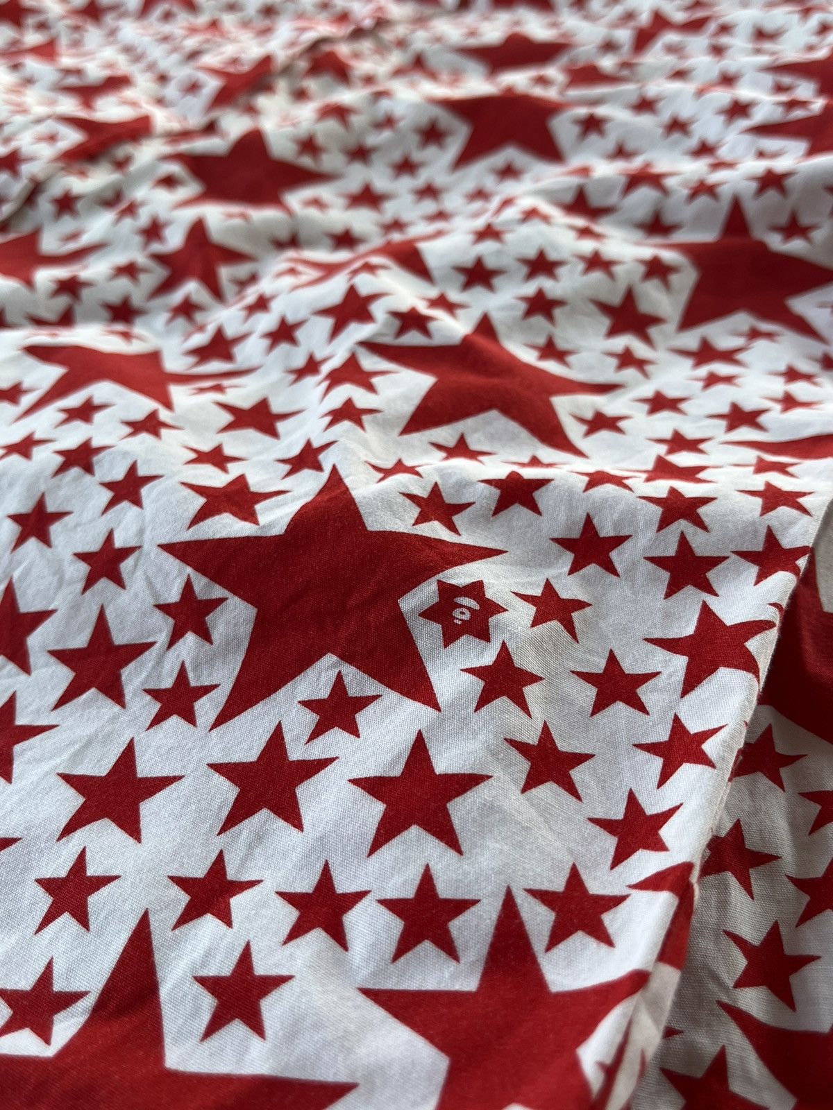 Bape Vintage BAPE A Bathing Ape Star Pattern Button Up Shirt Size US XL / EU 56 / 4 - 10 Thumbnail