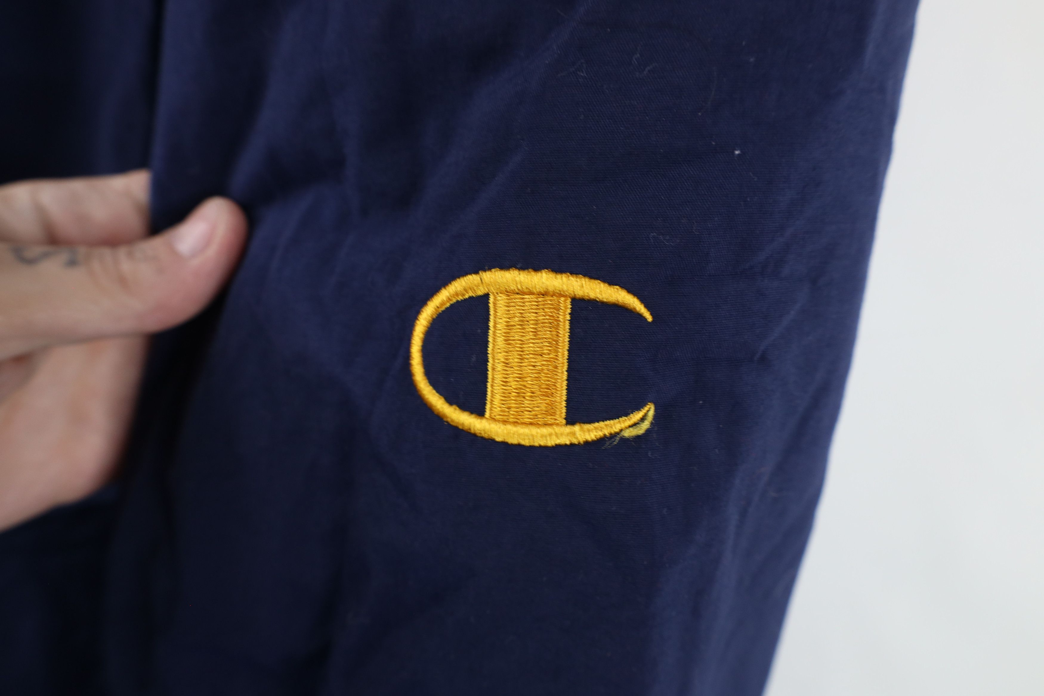 Champion × Vintage Vintage 90s Champion University of Michigan Lined Jacket Size US XXL / EU 58 / 5 - 4 Thumbnail
