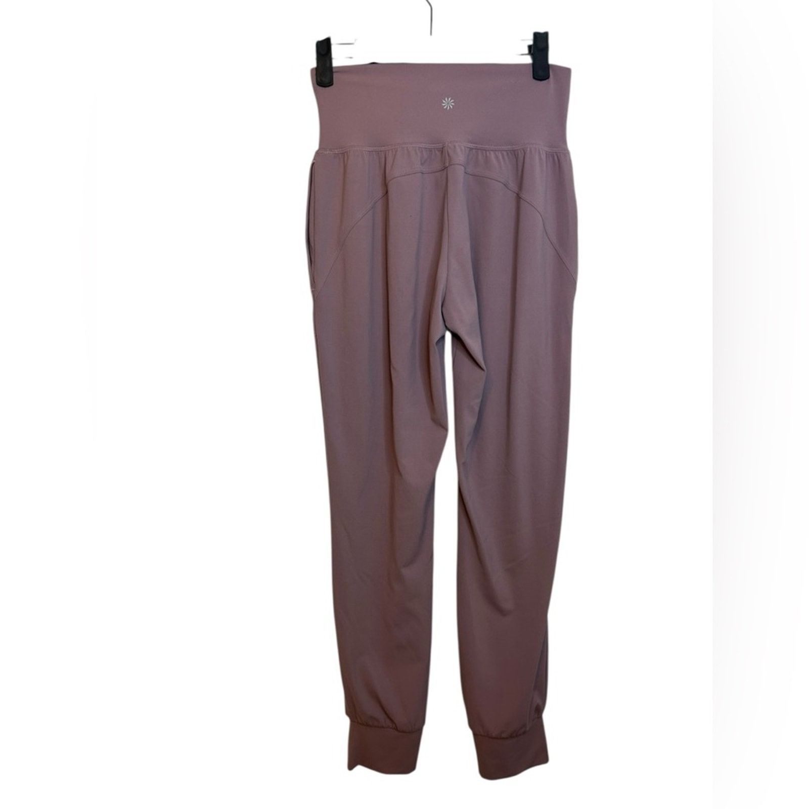 Athleta Athleta Dusty Lilac Salutation Joggers In Powervita Size 26" / US 2 / IT 38 - 2 Thumbnail