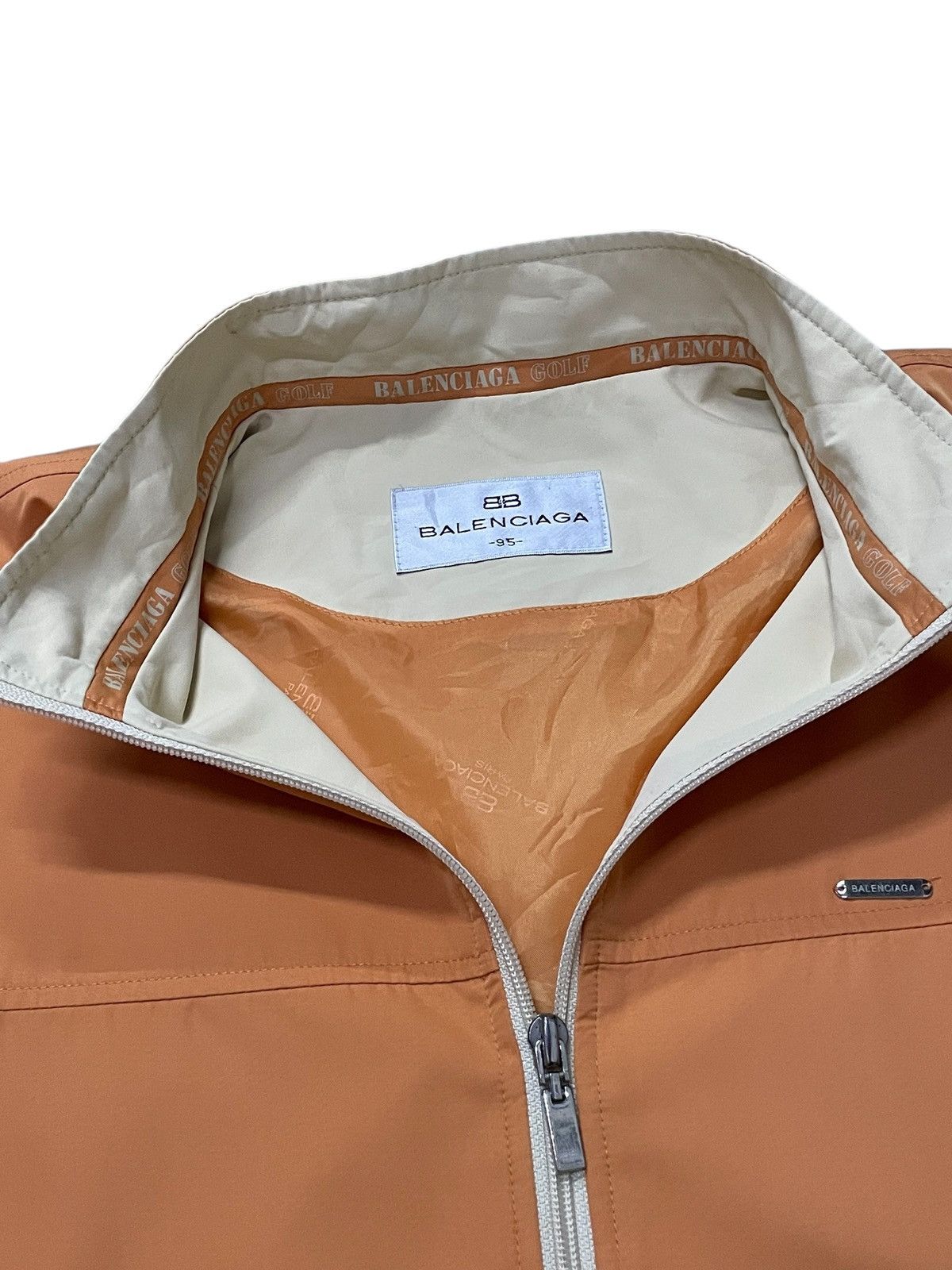 Balenciaga 💥Rare Vintage 90ś💥 Monogram Balenciaga Golf Light Jacket Size US M / EU 48-50 / 2 - 9 Thumbnail