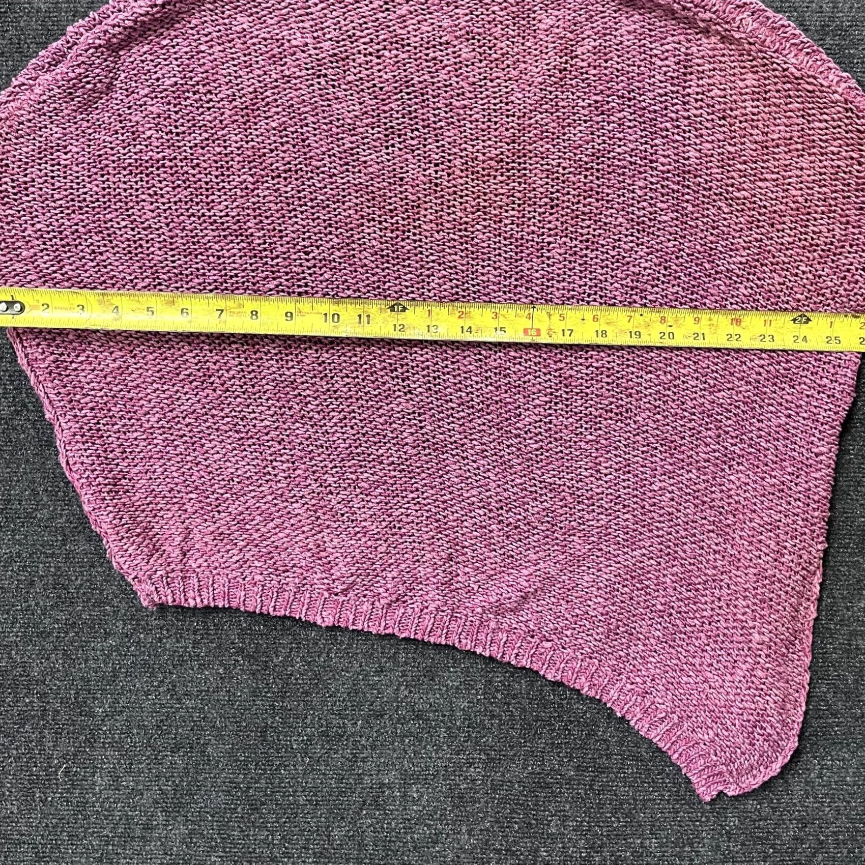 Free People Free People Sweater Womens XS/S Pink Knit V-Neck Dolman Sleeve Pullover Boho Size XS / US 0-2 / IT 36-38 - 3 Thumbnail