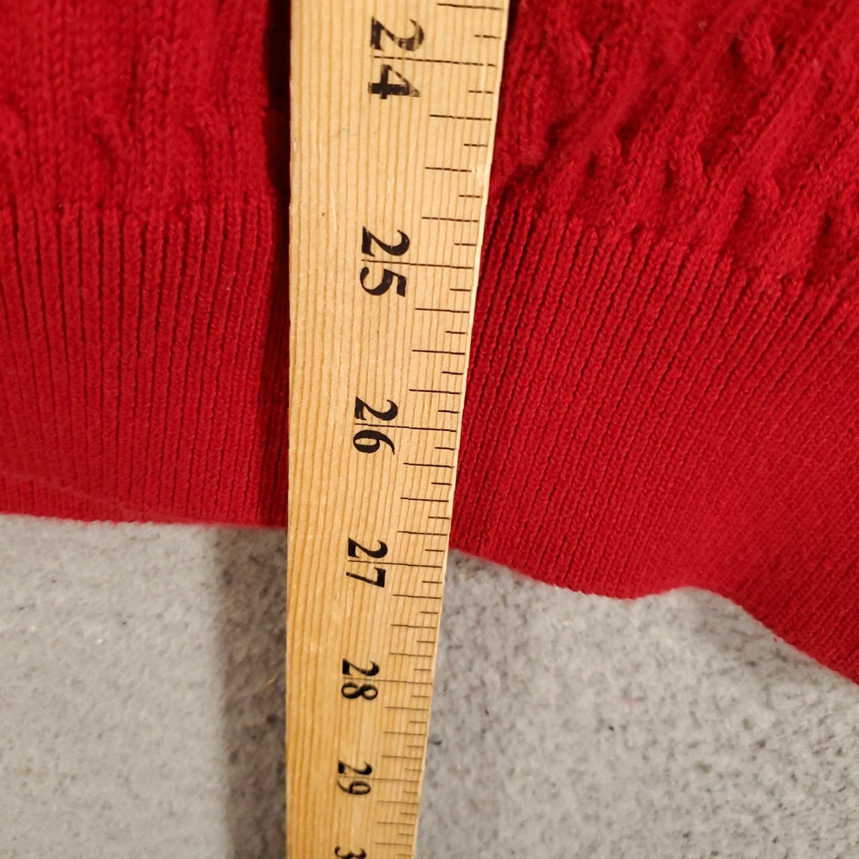 Lyle & Scott Lyle & Scott Vest Sweater Mens XL Red V-Neck Golf Knit Sleeveless Classic Preppy All Seasons Size US XL / EU 56 / 4 - 2 Thumbnail